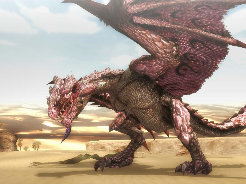 1024x768 Monster Hunter World Pink Rathian
