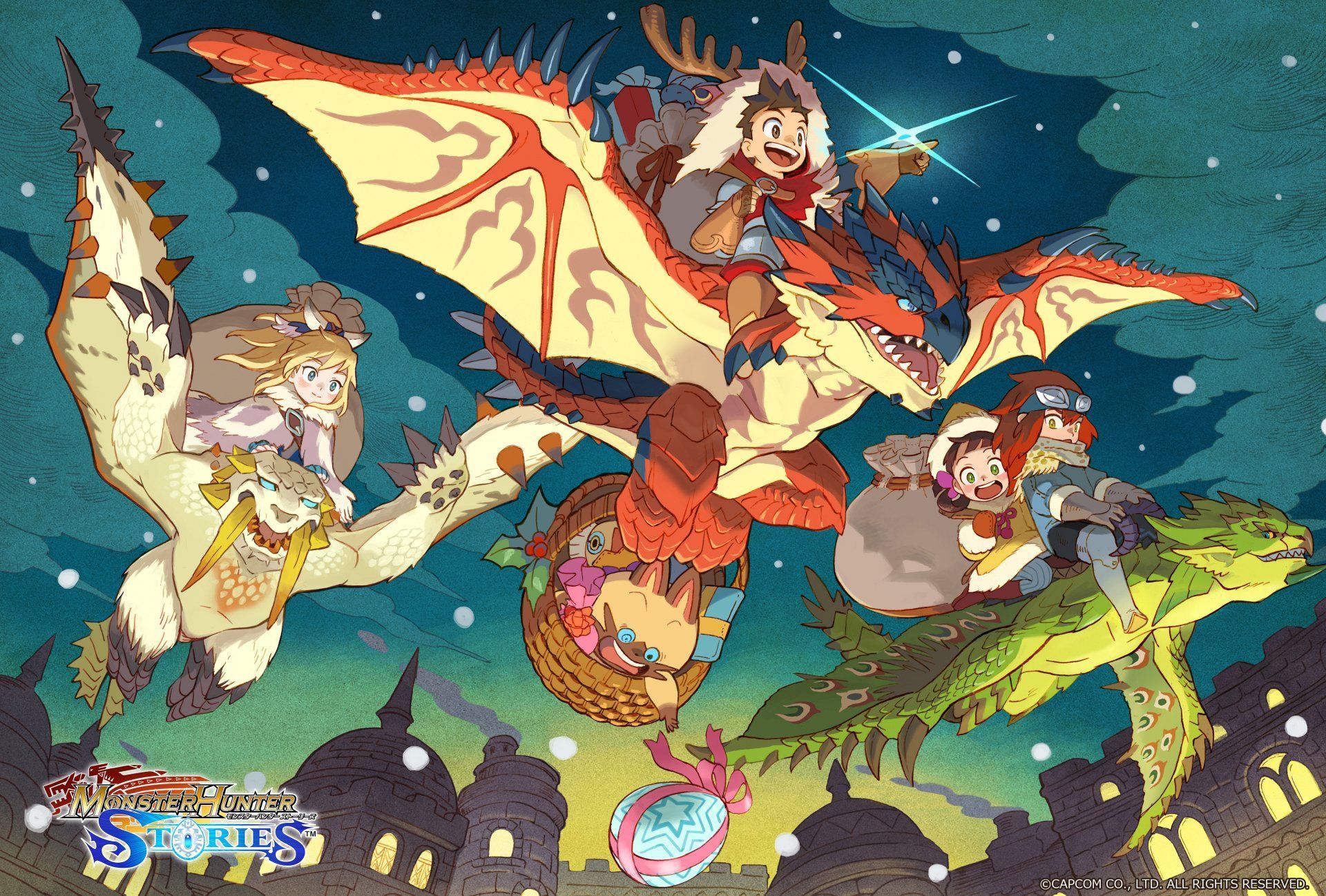 1920x1298 Monster Hunter Stories: Ride On!