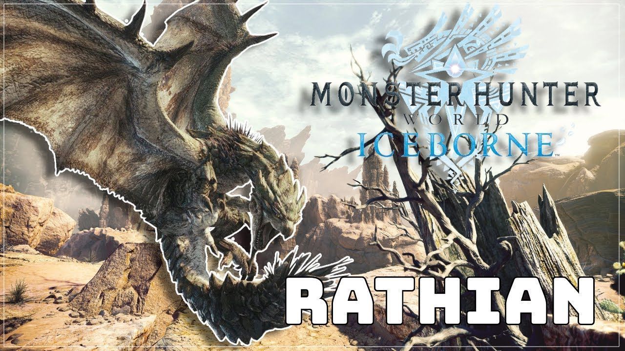 1280x720 Rathian. Monster Hunter World