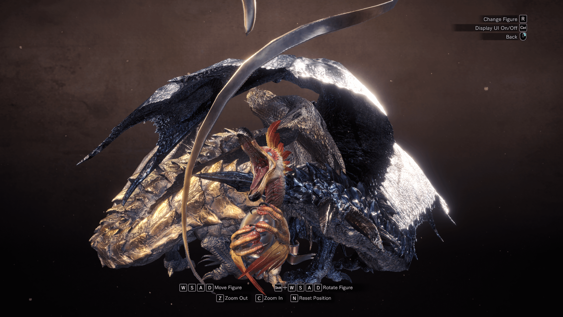 1920x1080 Kulu Ya Ku Behind The Silver Rathalos
