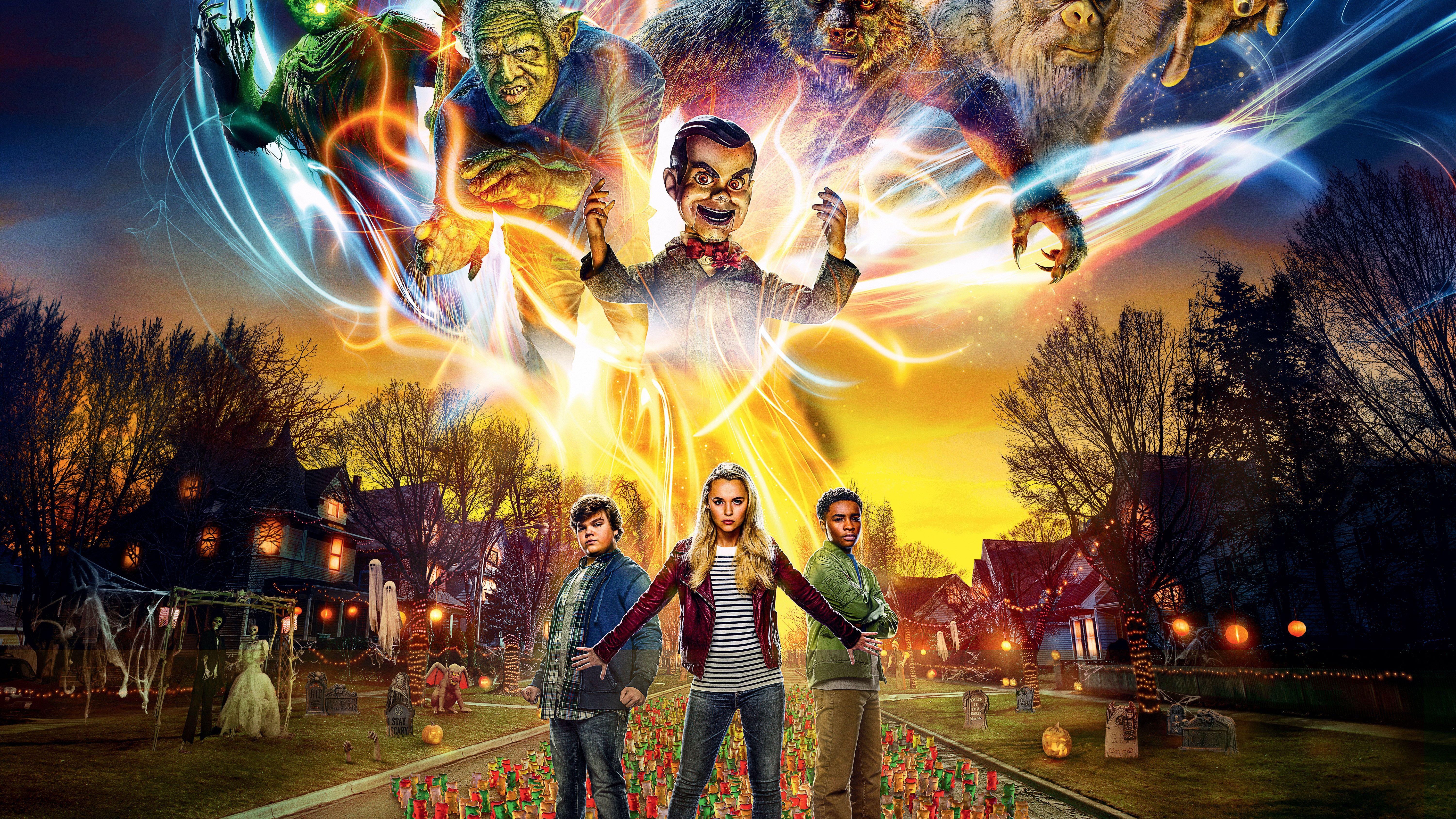 6000x3375 Goosebumps 2 Haunted Halloween 2018 5K Wallpaper. HD