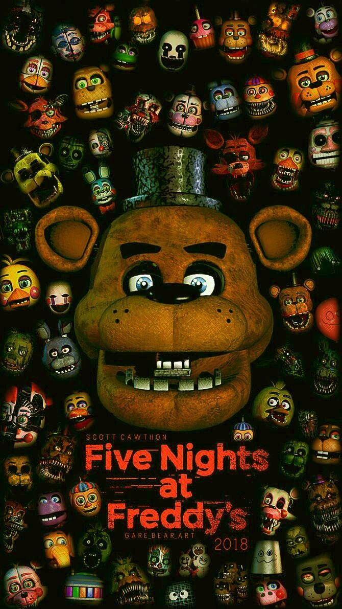 670x1191 FNaF Wallpaper