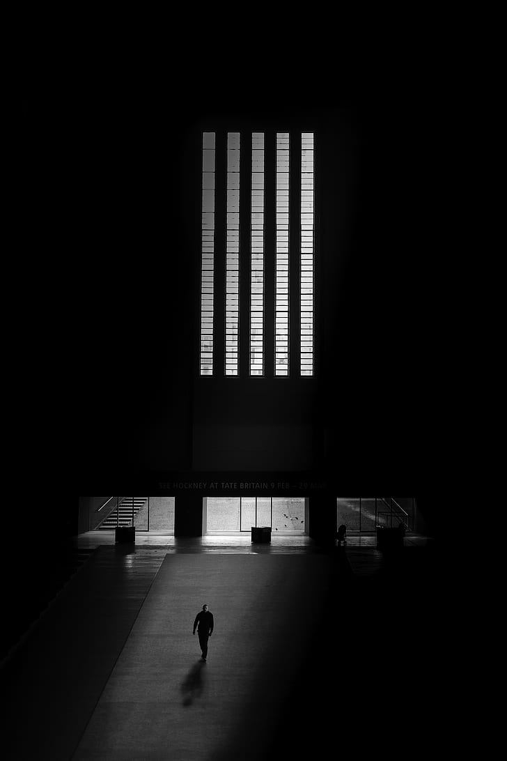 728x1092 Royalty Free Photo: Man Walking In Room