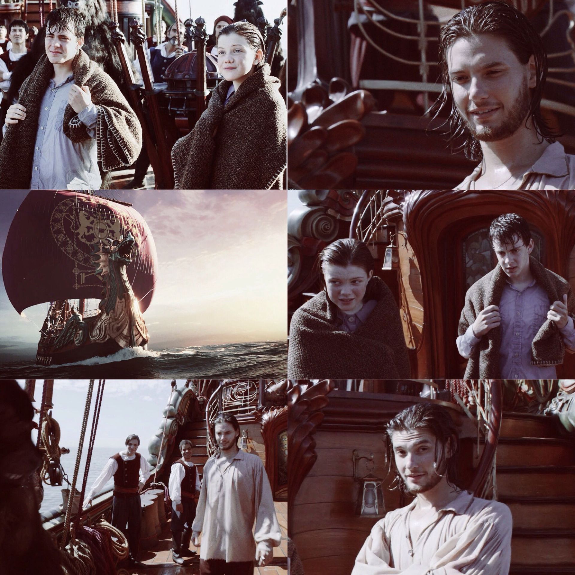 1920x1920 Lucy Pevensie and Eustace Scrubb