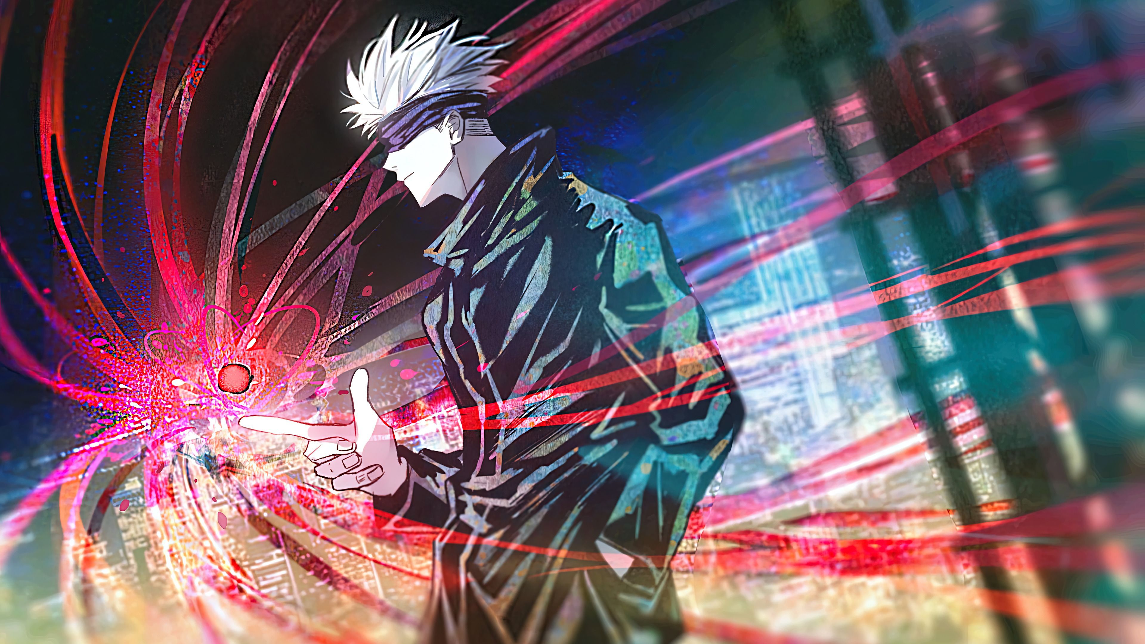 3840x2160 Satoru Gojo Wallpaper