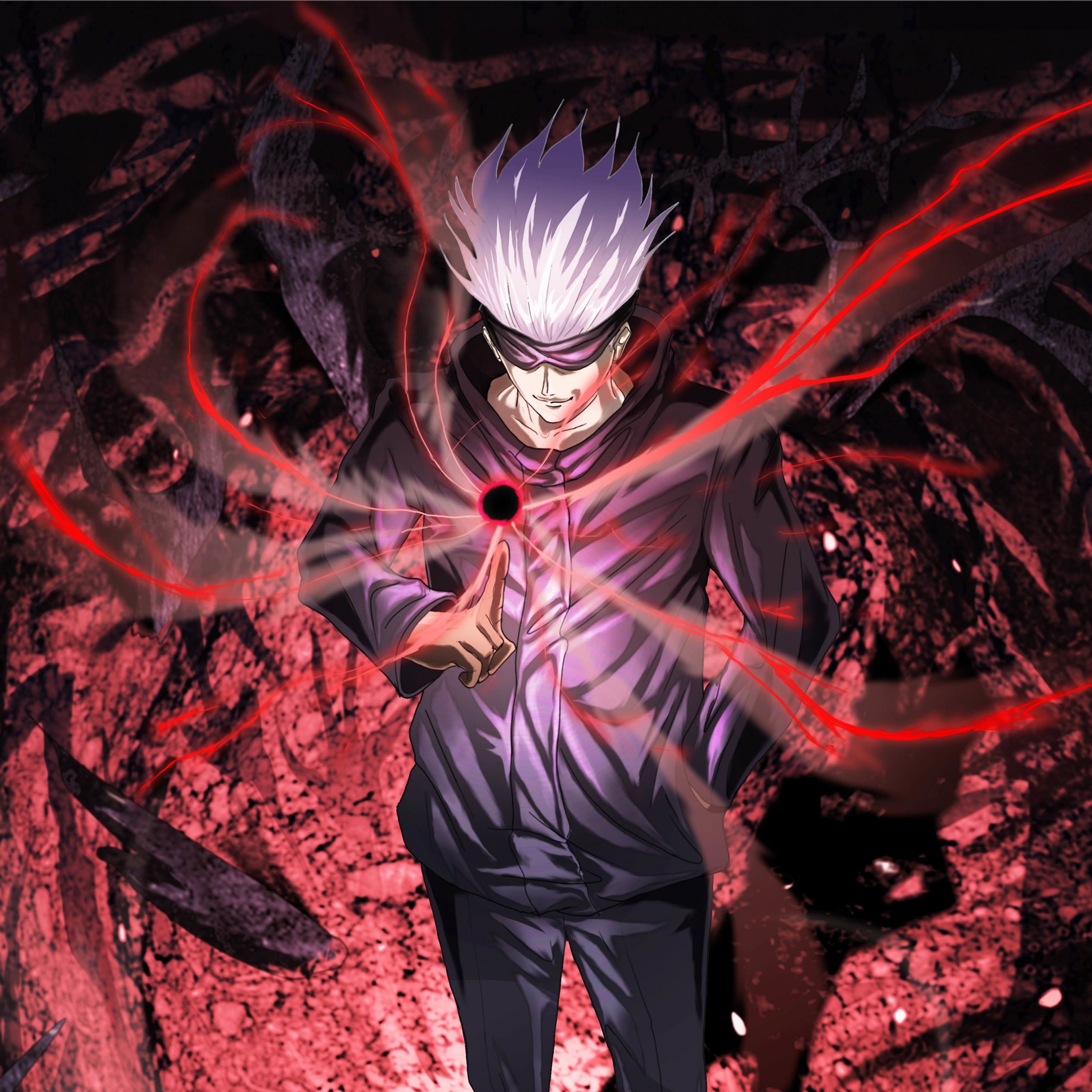 2932x2932 Download wallpaper 2932x2932 satoru