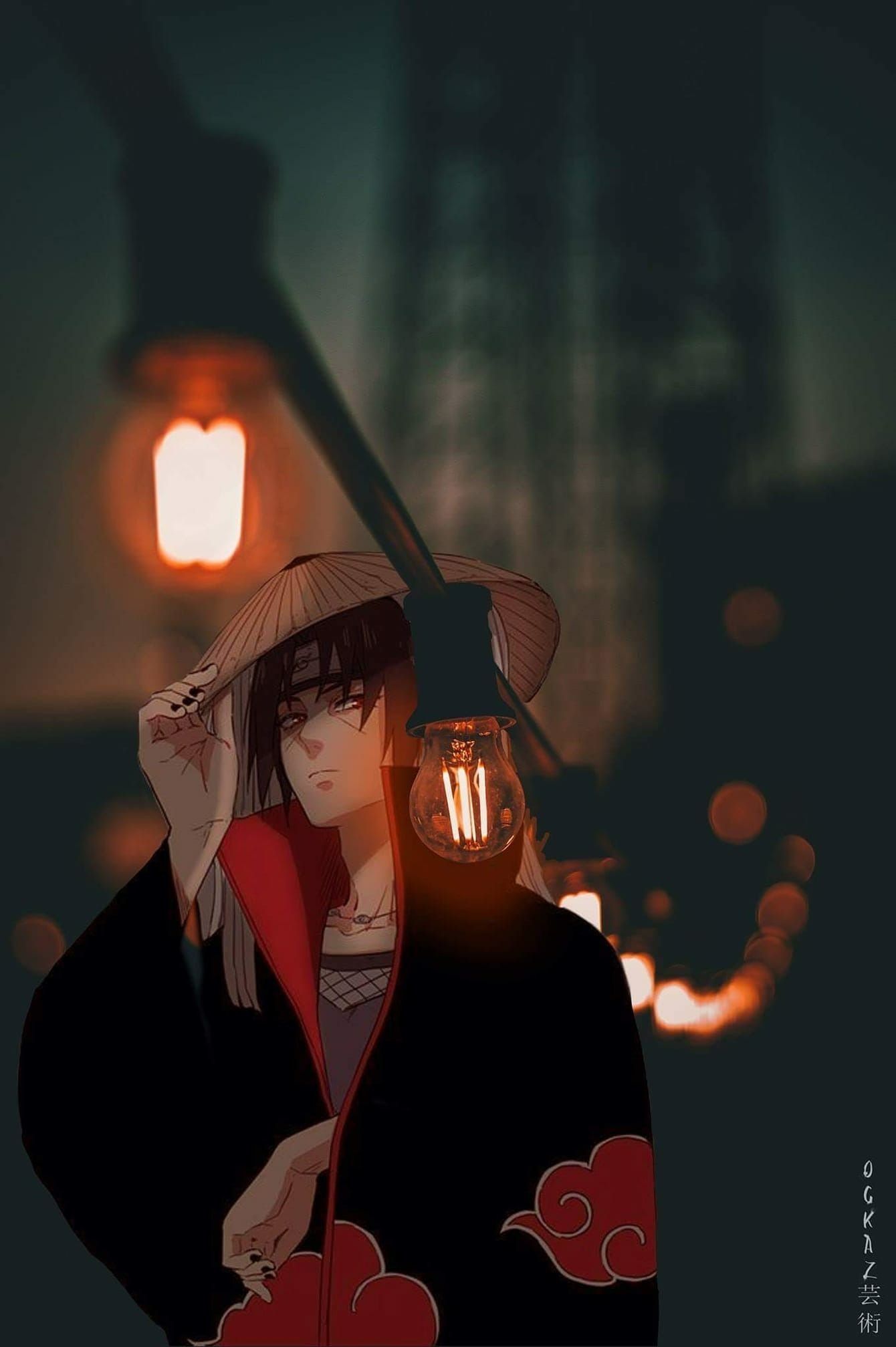 1340x2015 Itachi Background