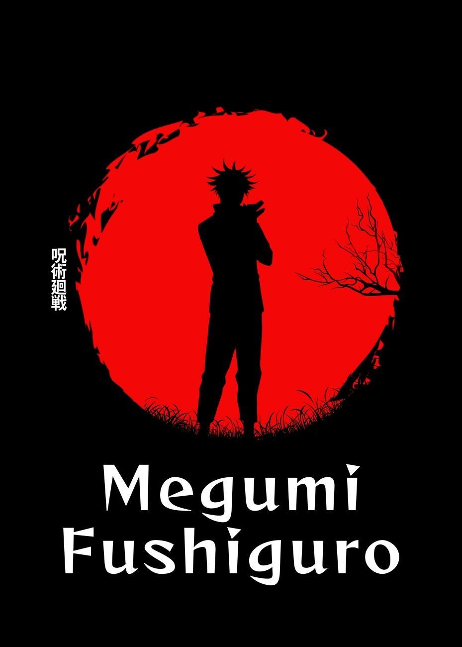 929x1300 Megumi Fushiguro Jujutsu Japanese Style