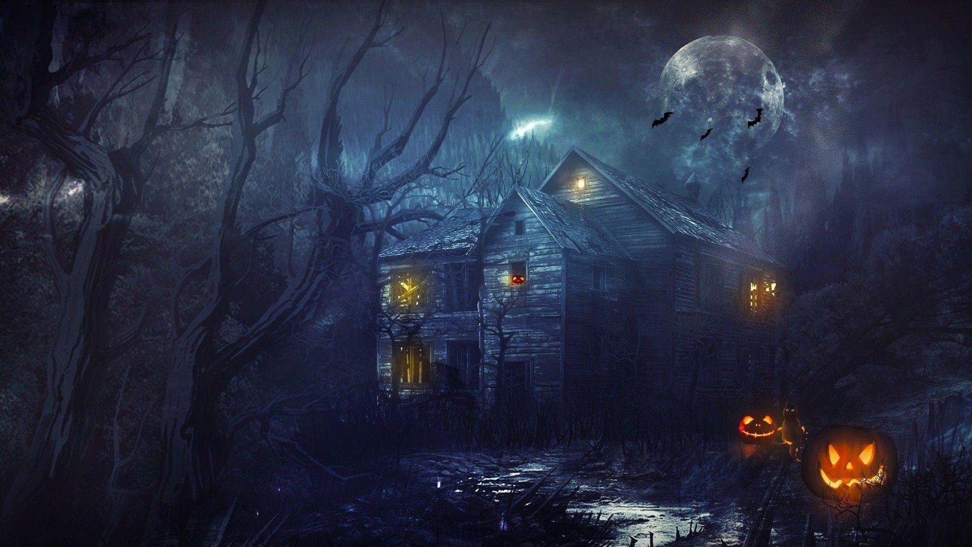 1920x1080 Computer Wallpaper Halloween background picture