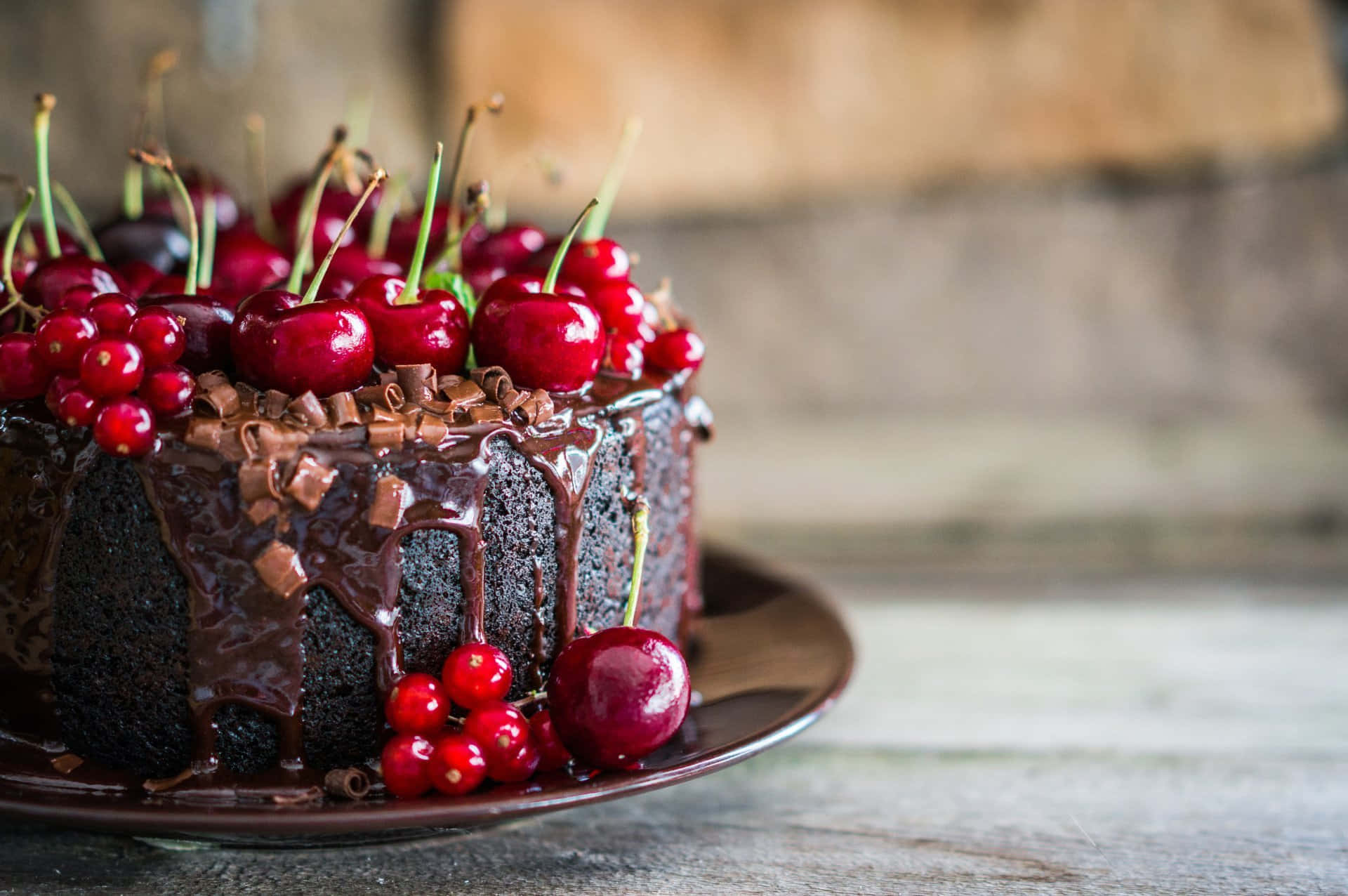 1920x1276 Black Forest Cake Wallpaper