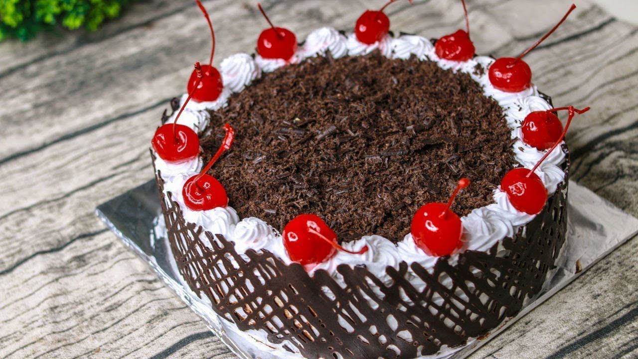 1280x720 Black Forest Cake Without Oven