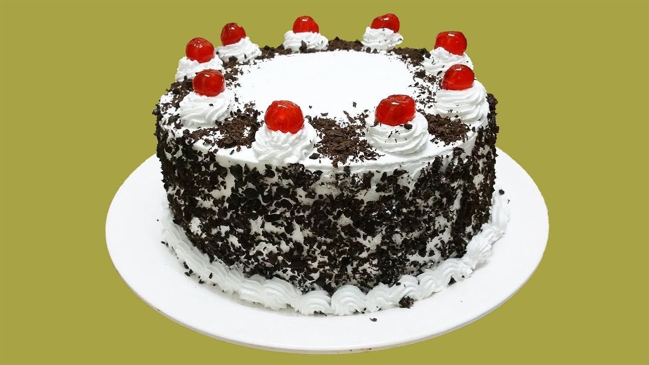 1280x720 SIMPLE EASY BLACK FOREST CAKE