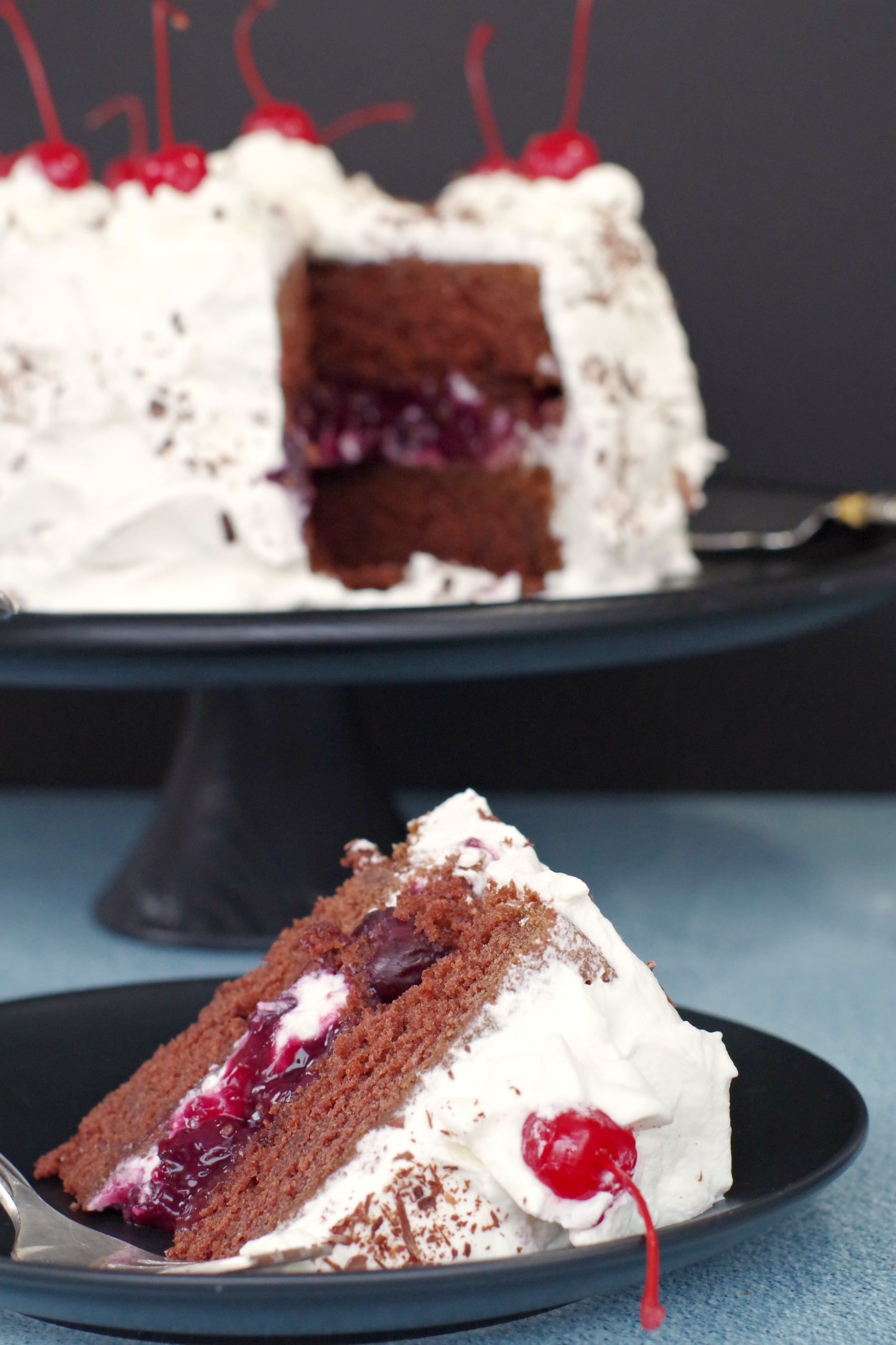 1800x2700 Easy Black Forest Cake Recipe -Food