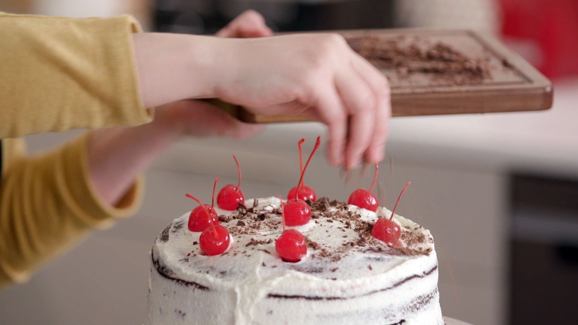 1920x1080 Food History. German Black Forest Cake