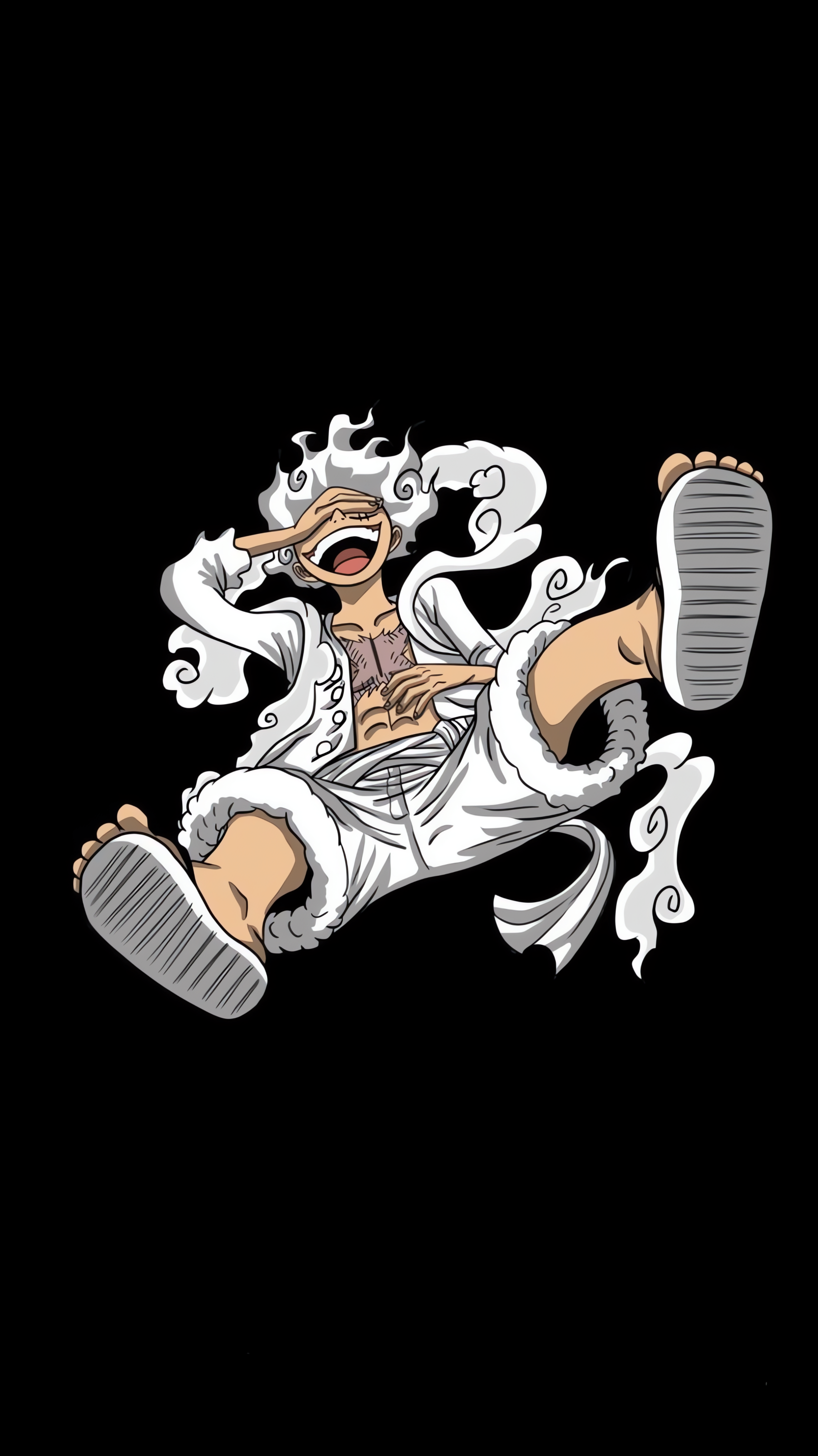 2944x5236 Luffy Gear 5 iPhone Wallpaper