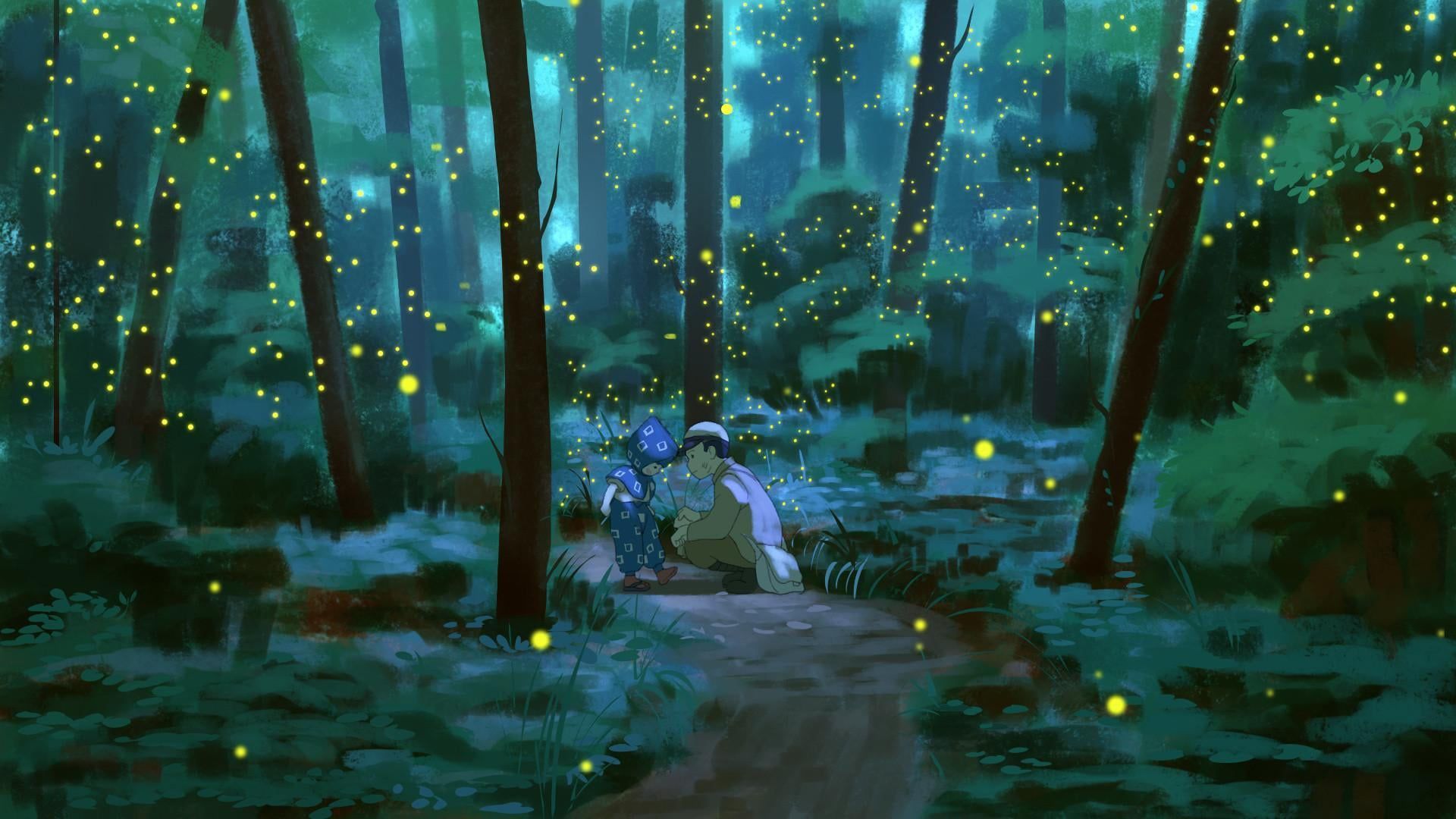 1920x1080 Grave of the Fireflies Wallpaper