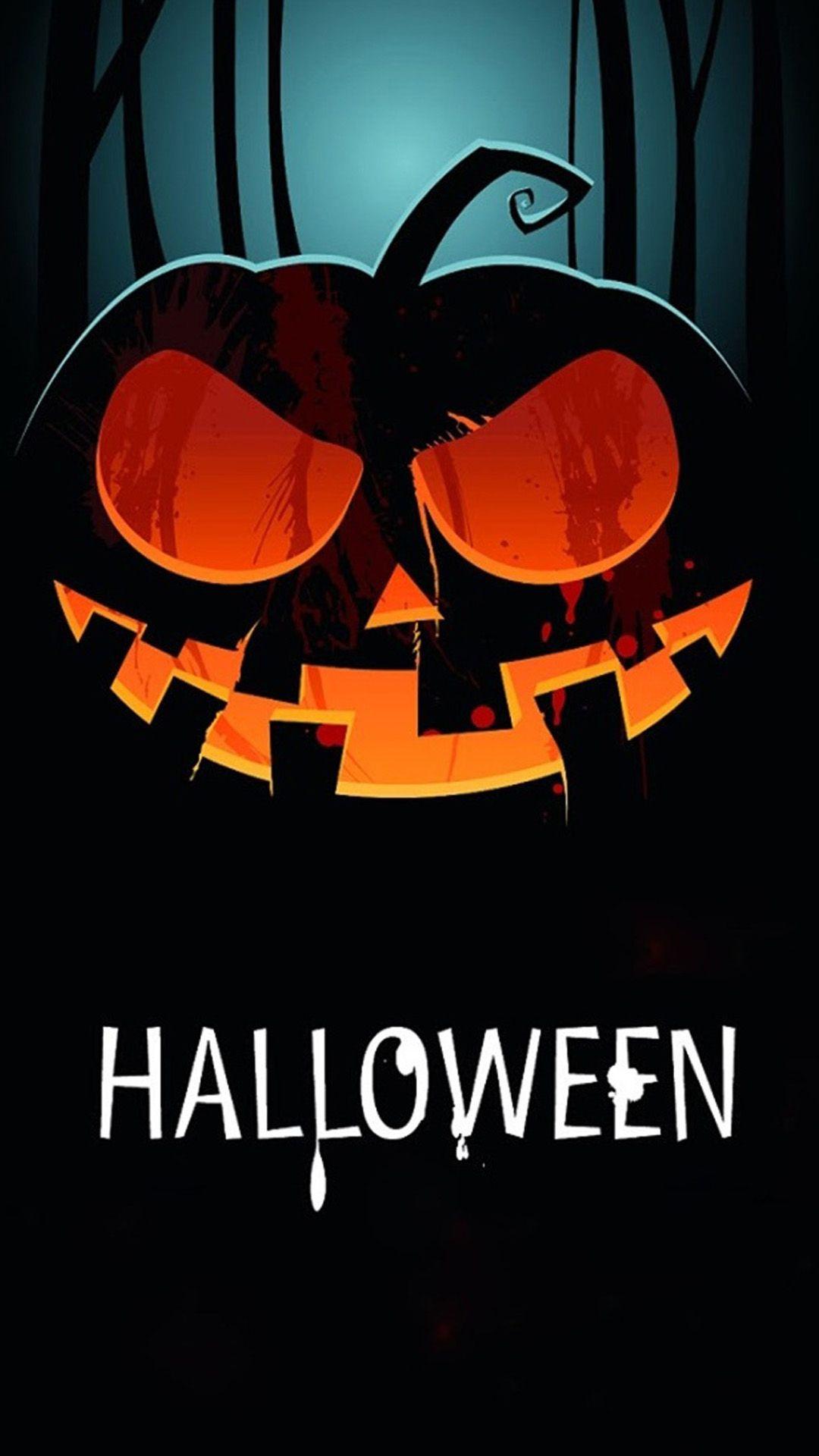 Jack o Lantern Halloween Pumpkin Wallpaper  iPhone Android  Desktop  Backgrounds