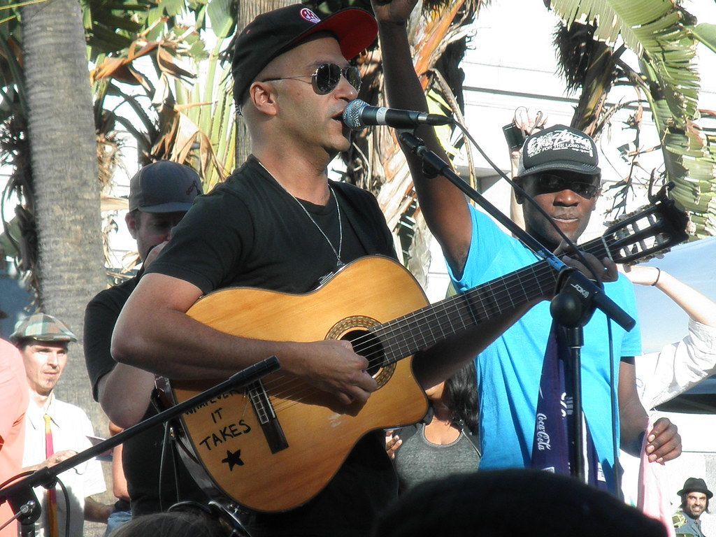 1024x768 Tom Morello At Occupy L.A. 10 8 11