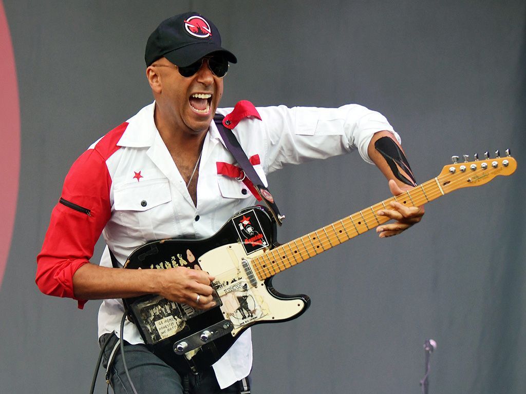 1024x768 Rage Against the Machine's Tom Morello