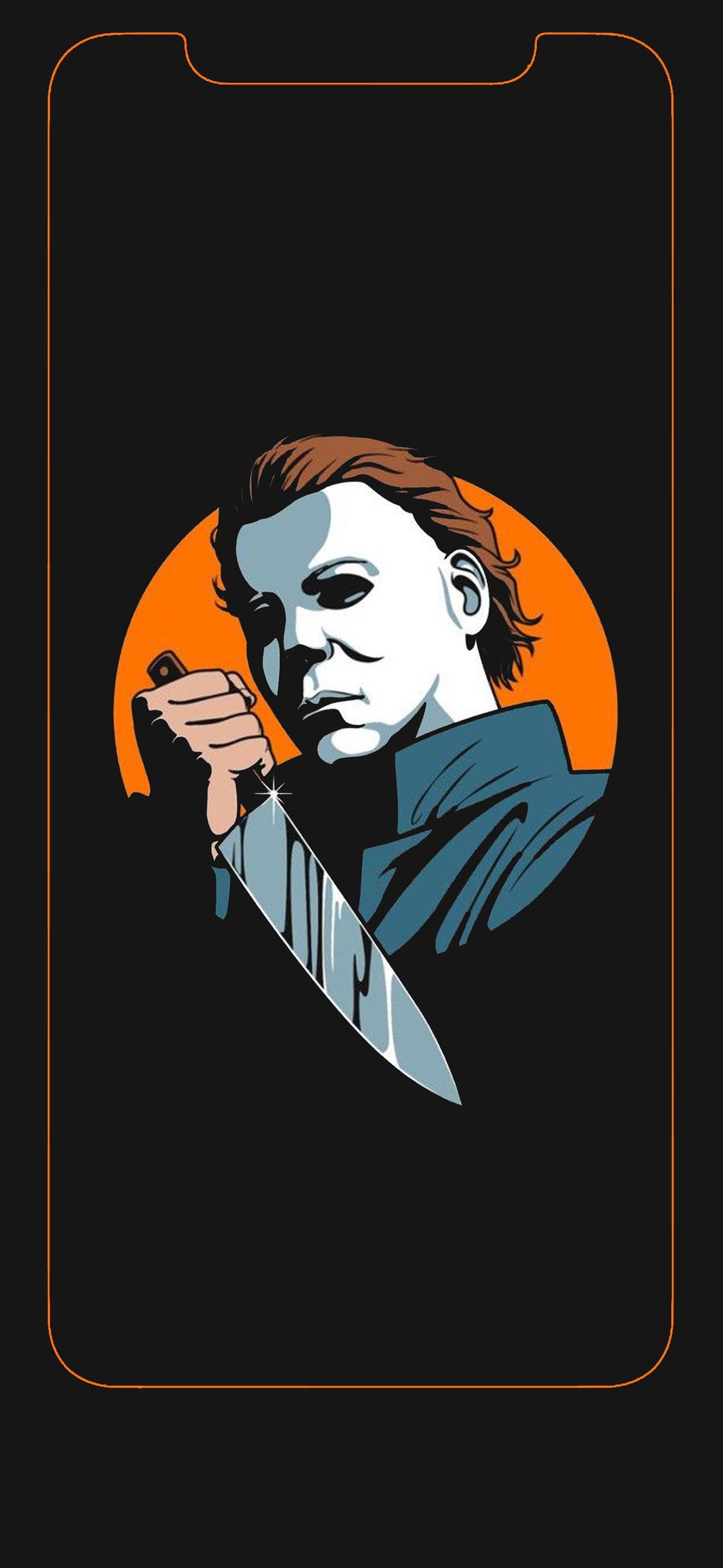 What do yall think about these  michaelmyers halloween wallpaper   TikTok
