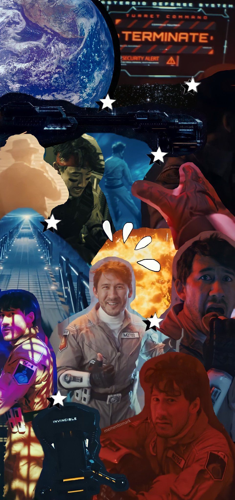 962x2048 Markiplier collage wallpaper