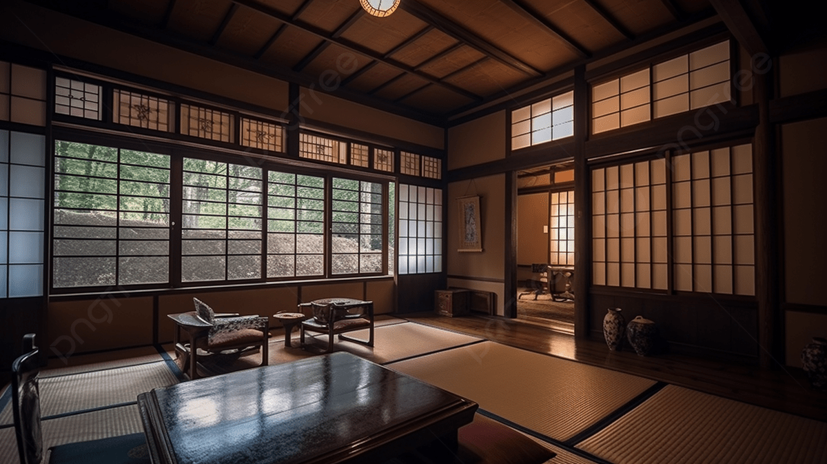 1200x673 Ancient Japanese Ryokan Background