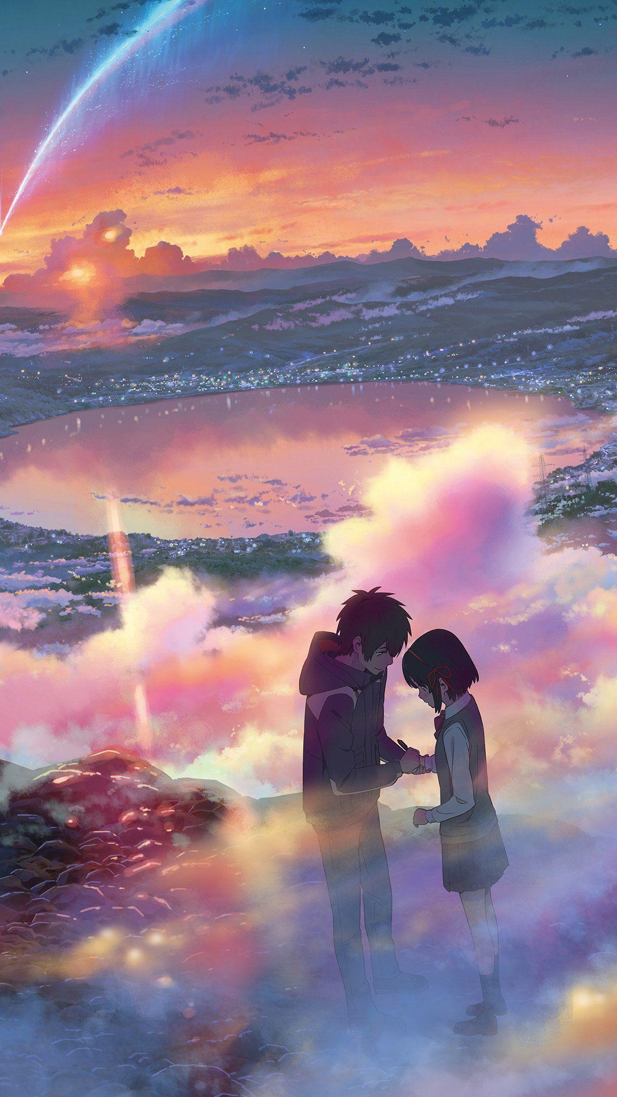 Your Name 4K Wallpaper Galore  Anime scenery wallpaper, Sunset wallpaper,  Scenery wallpaper