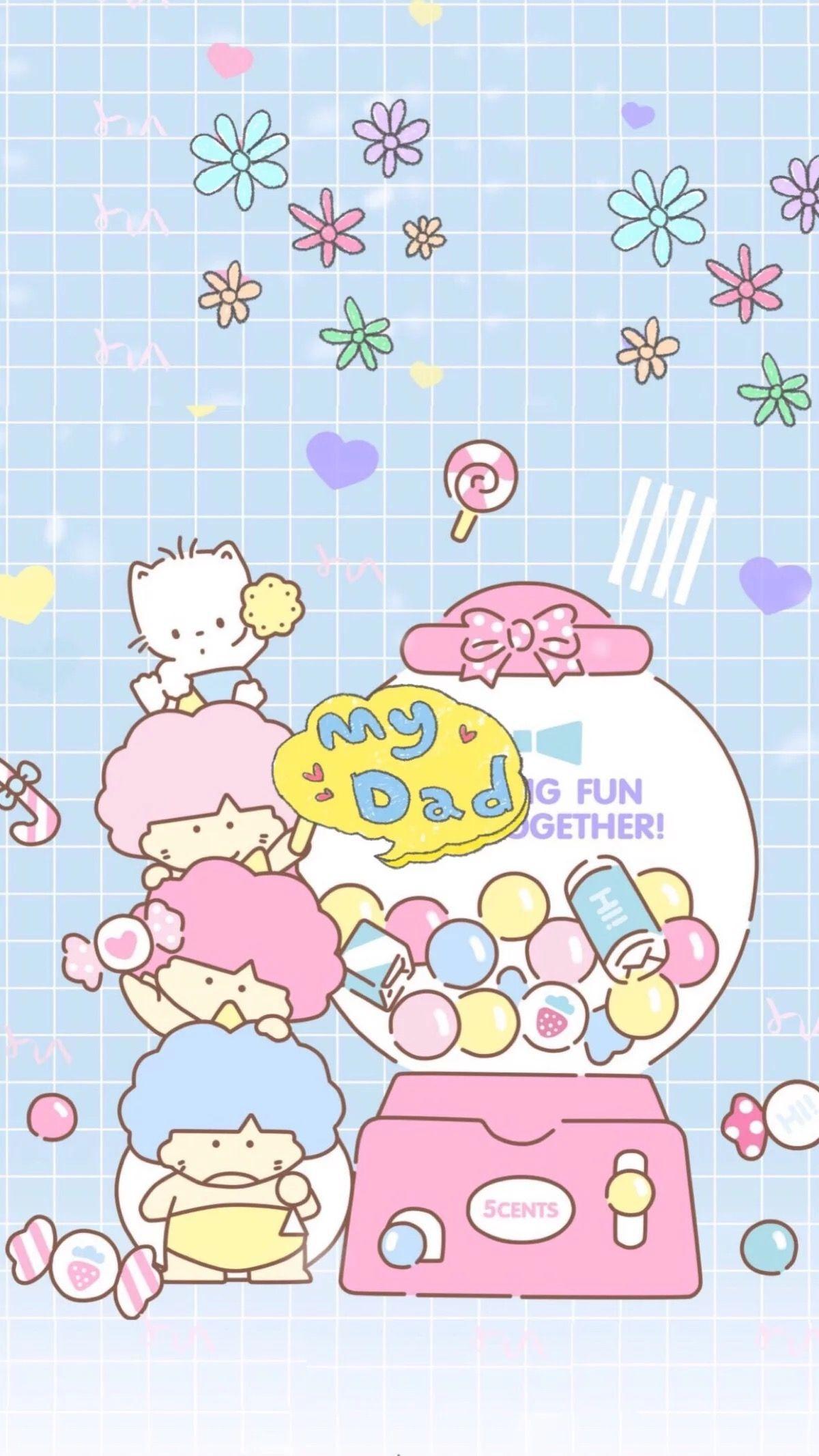 Download Cute Sanrio Phone Wallpaper