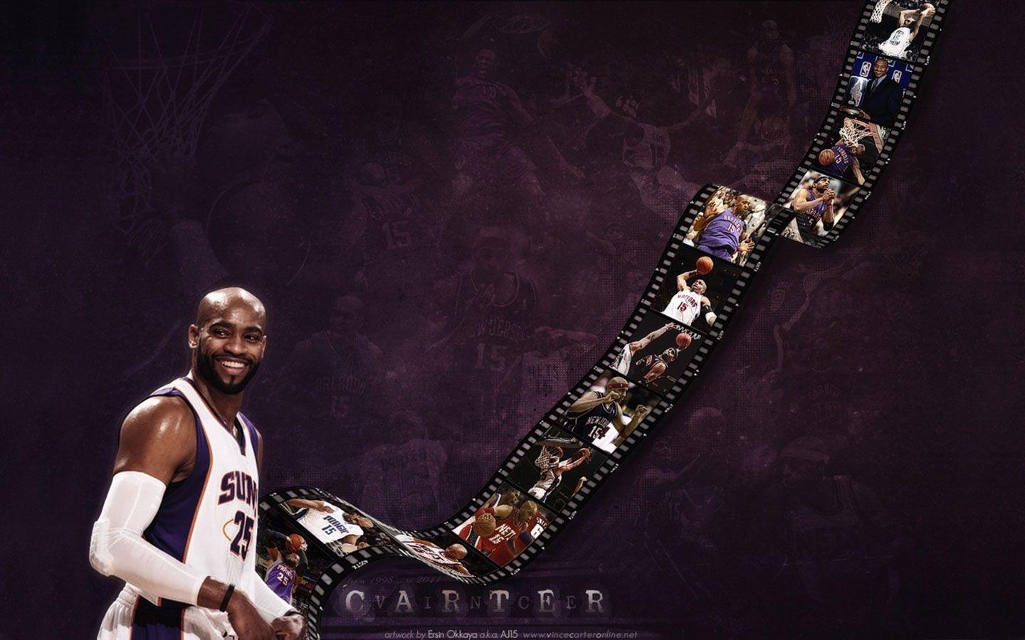 1440x900 Vince Carter Phoenix Suns Widescreen Wallpaper. Basketball