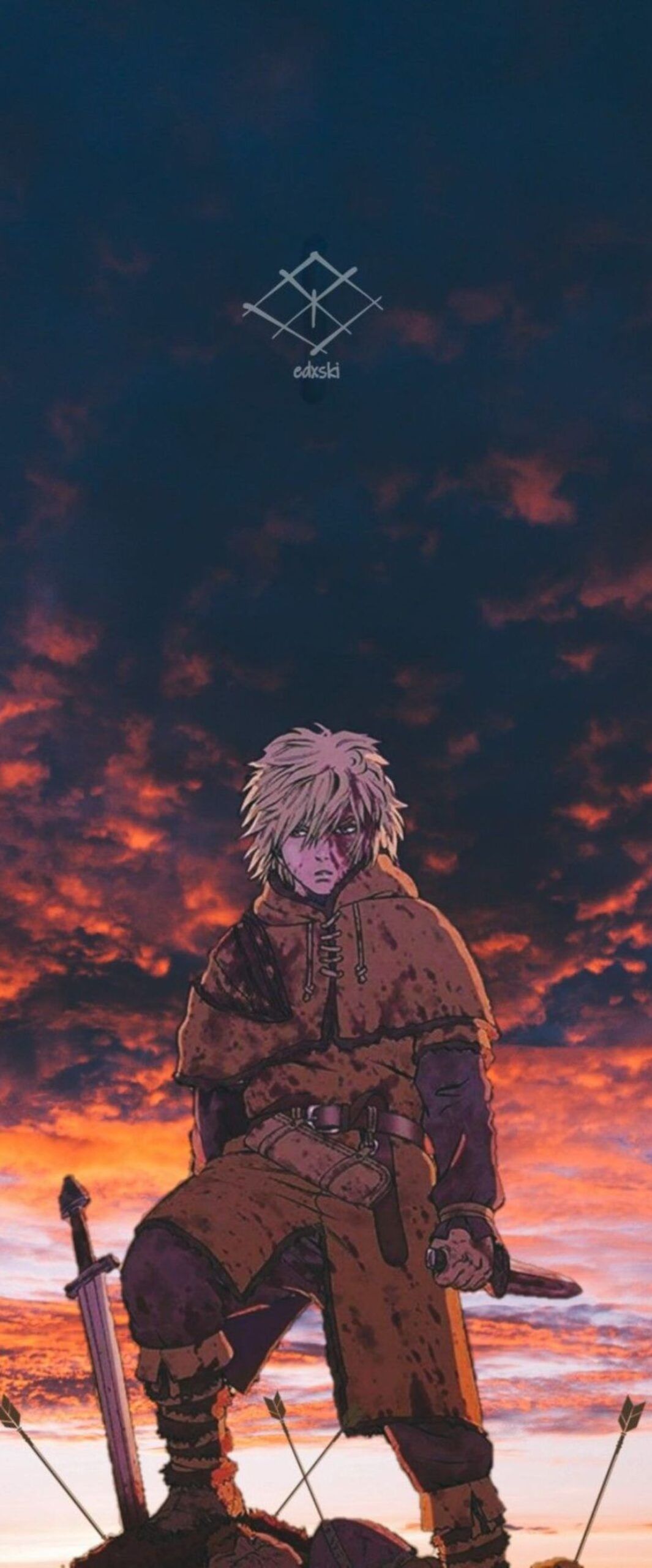 1065x2560 Vinland Saga iPhone Wallpaper 4k