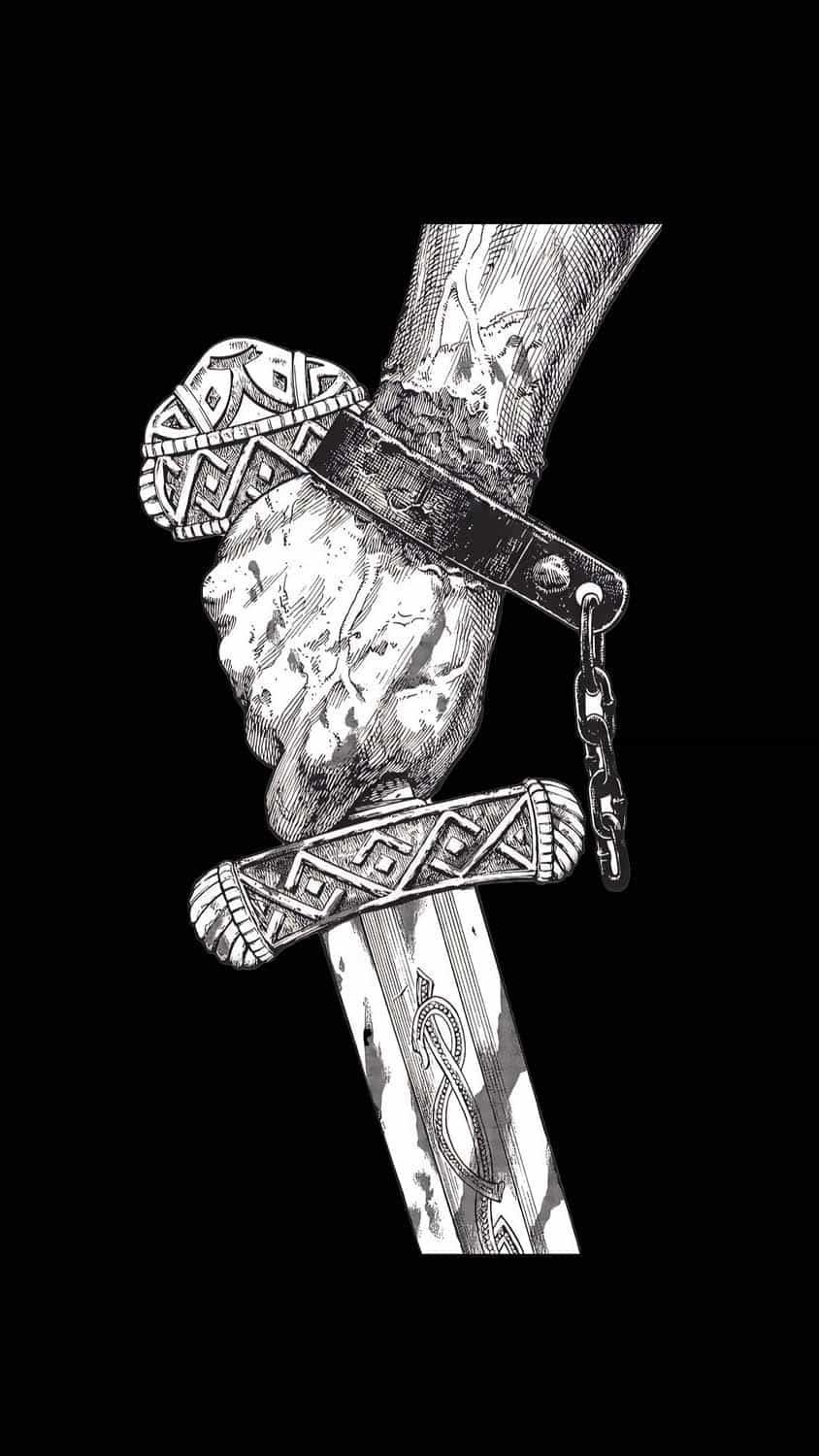 844x1500 Vinland Saga IPhone fond d'écran HD