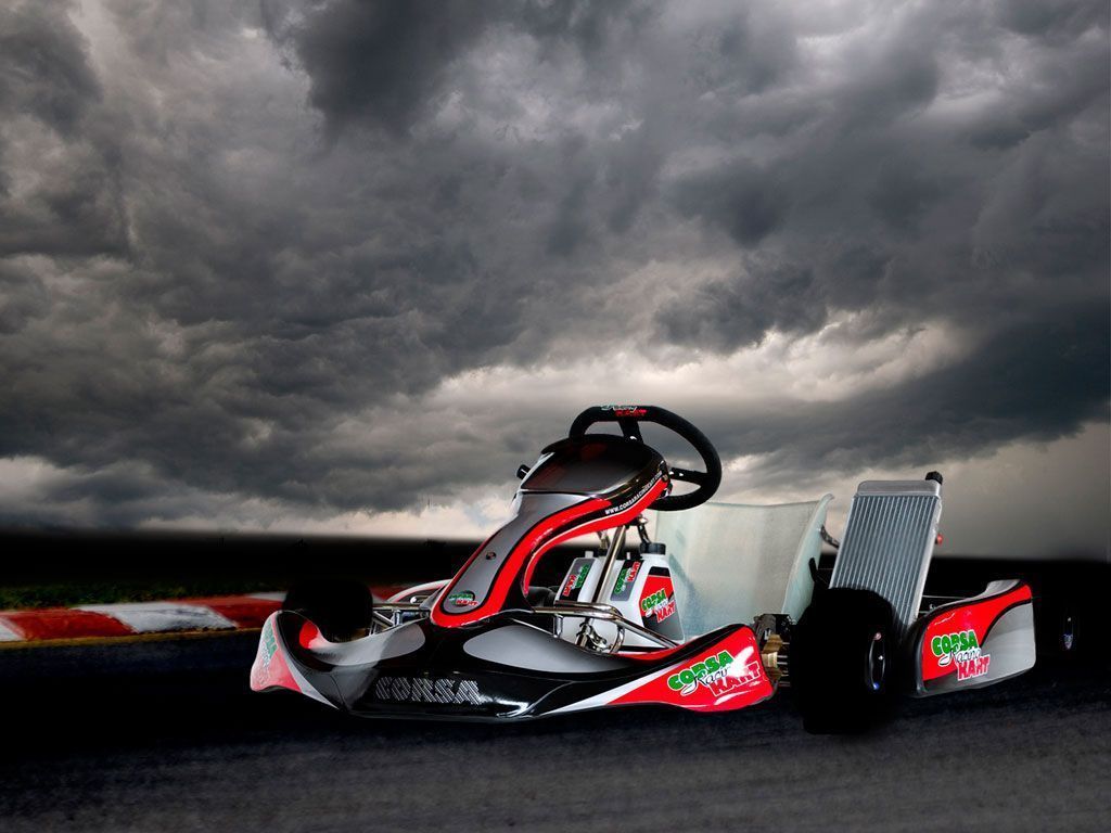 1024x768 Go Karts Wallpaper