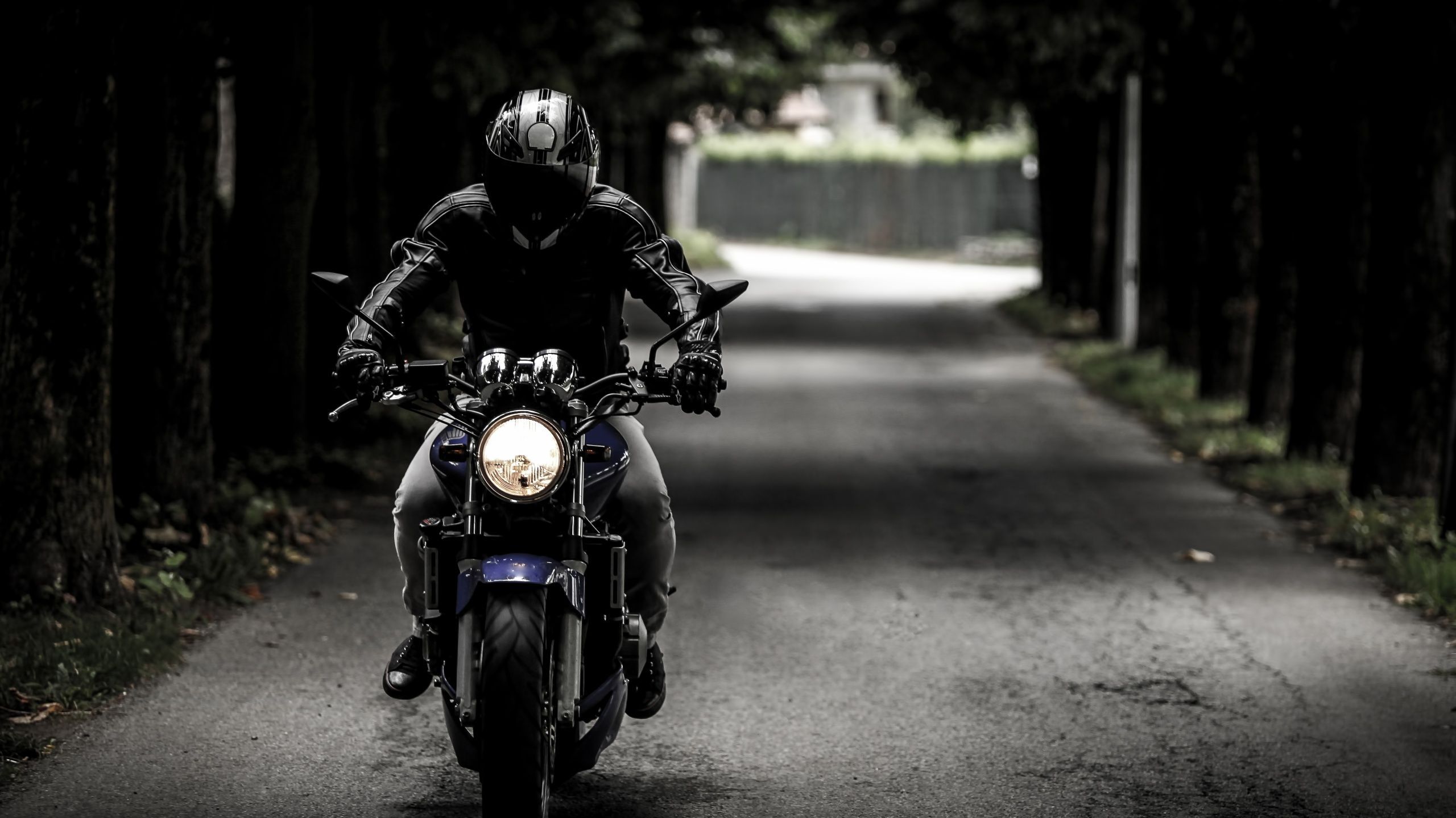 2560x1440 Biker Wallpaper 4K, Motorcycle, Ride