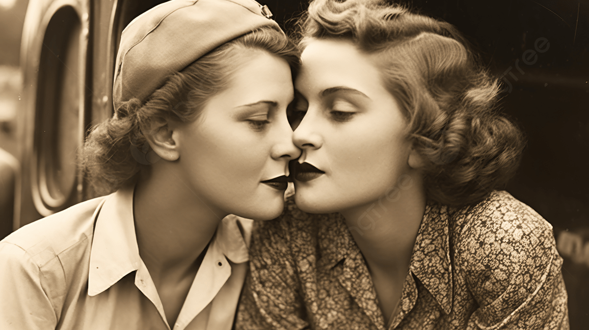1200x673 Vintage Photo Of Two Attractive Women