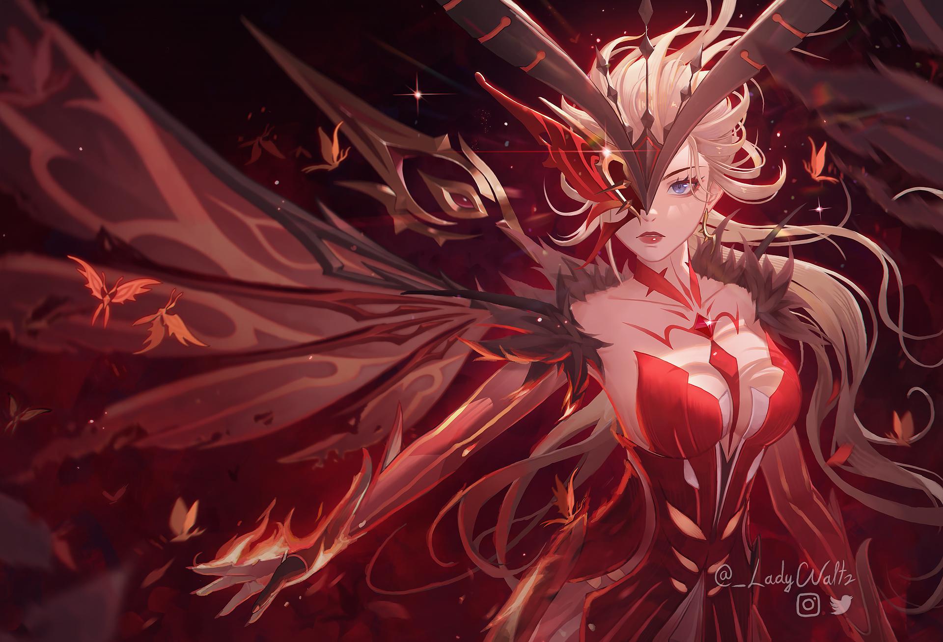 1920x1308 Signora, Flower Of Blaze : R Genshin_Impact