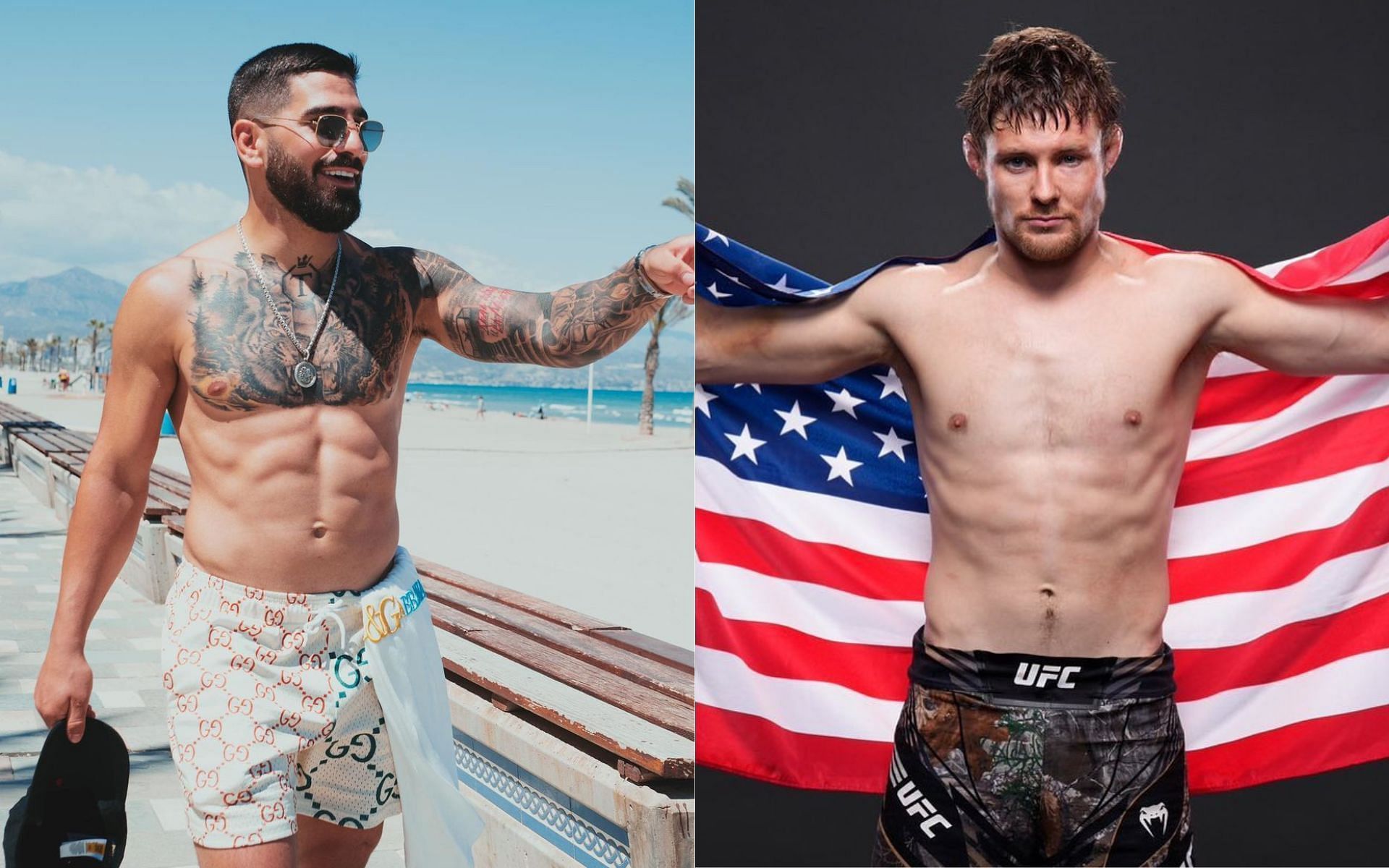 1920x1200 Bryce Mitchell vs. Ilia Topuria: Height