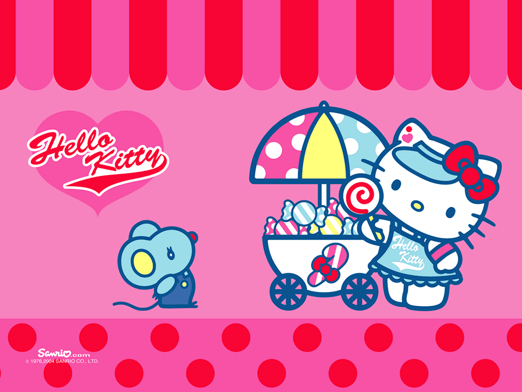 1024x768 Hello Kitty Image Wallpaper