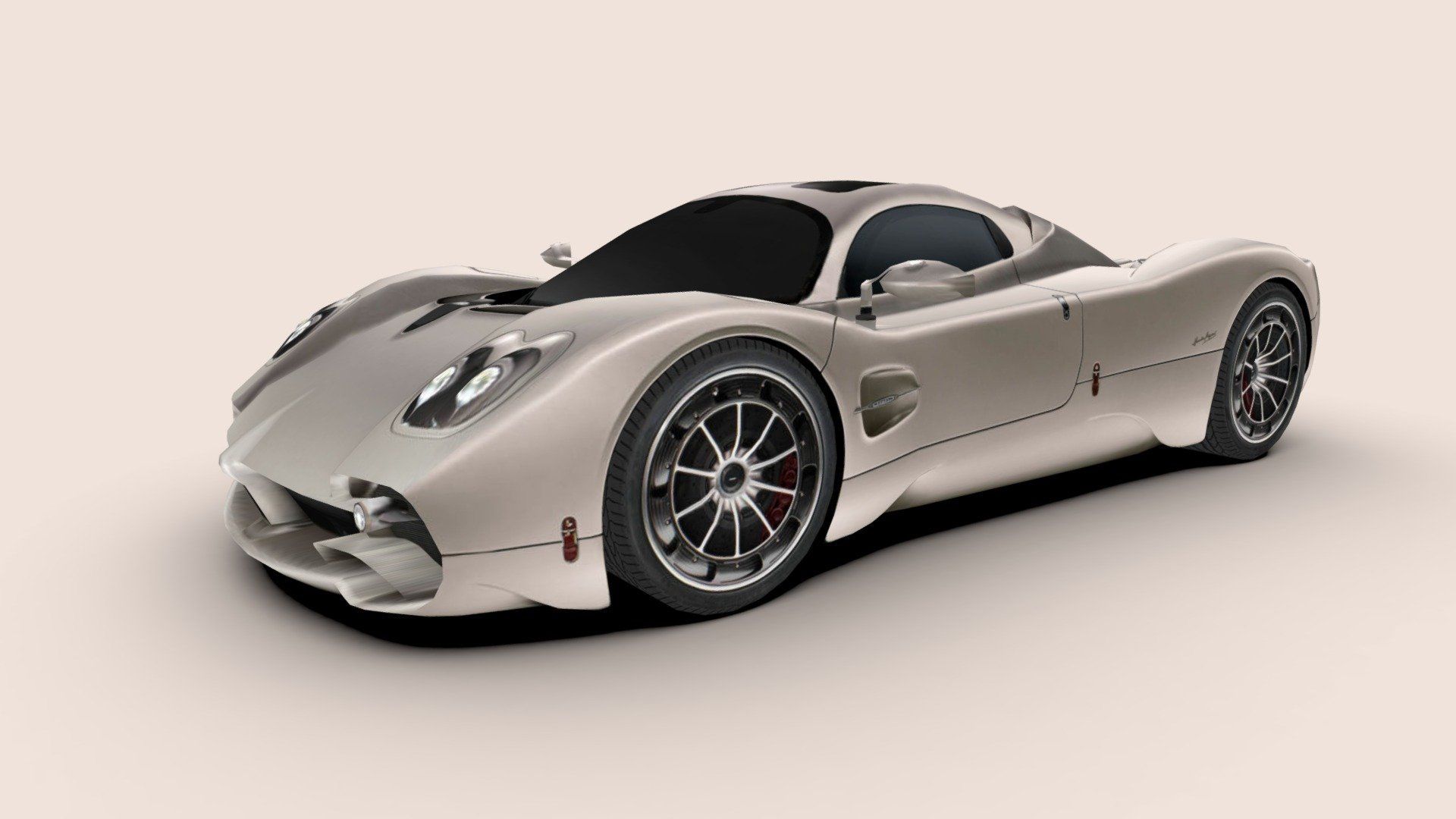 1920x1080 Pagani Utopia 2023 Royalty Free