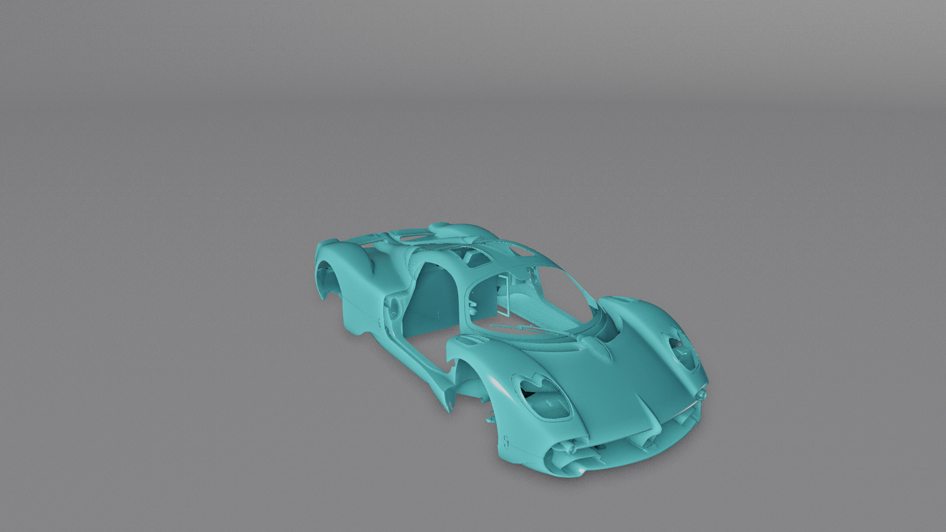 1920x1080 STL file Pagani Utopia 2023