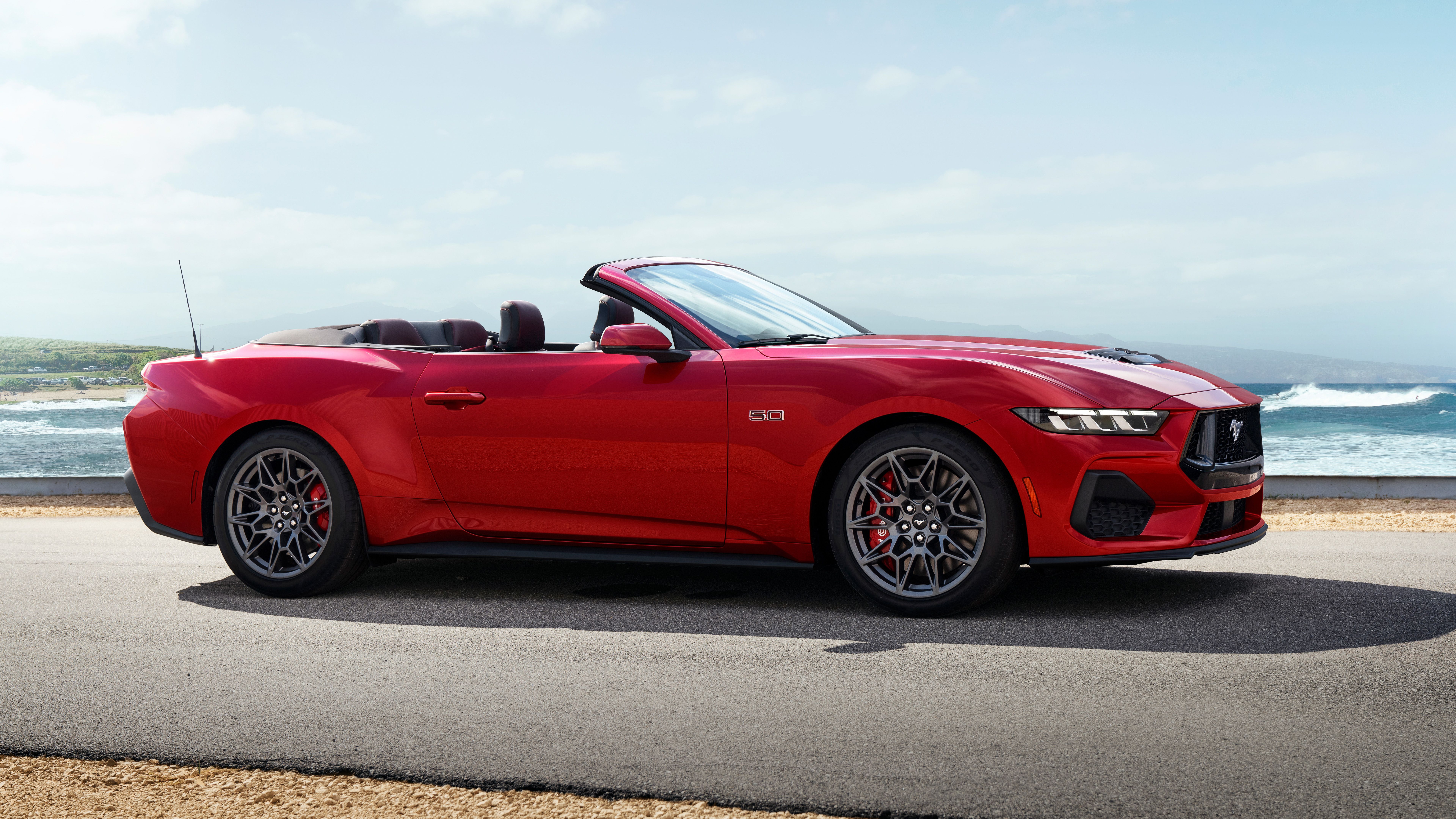 7680x4320 Ford Mustang GT Convertible 4K 8K