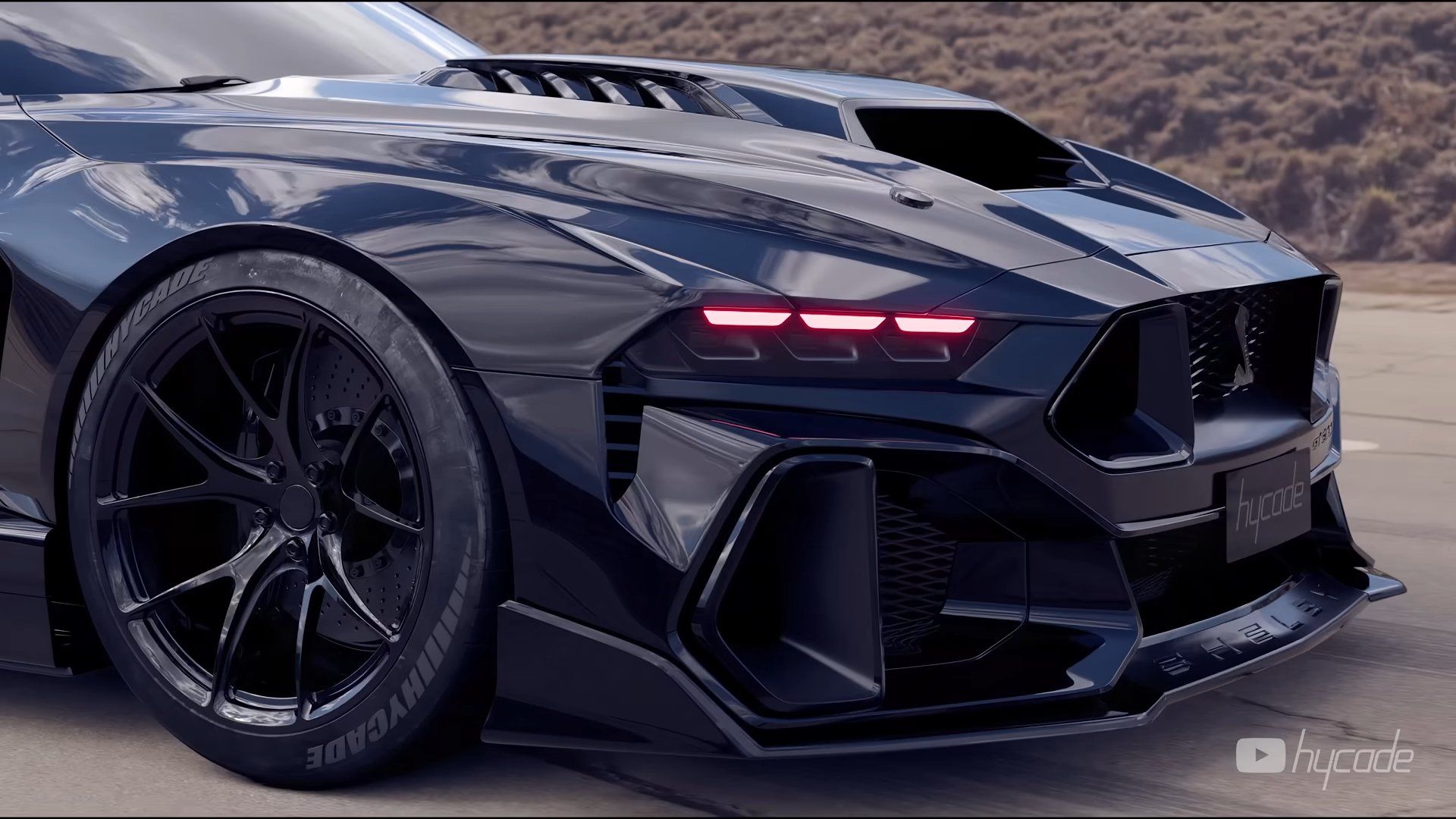 1920x1080 Ford Mustang GT 2024 Custom Body Kit