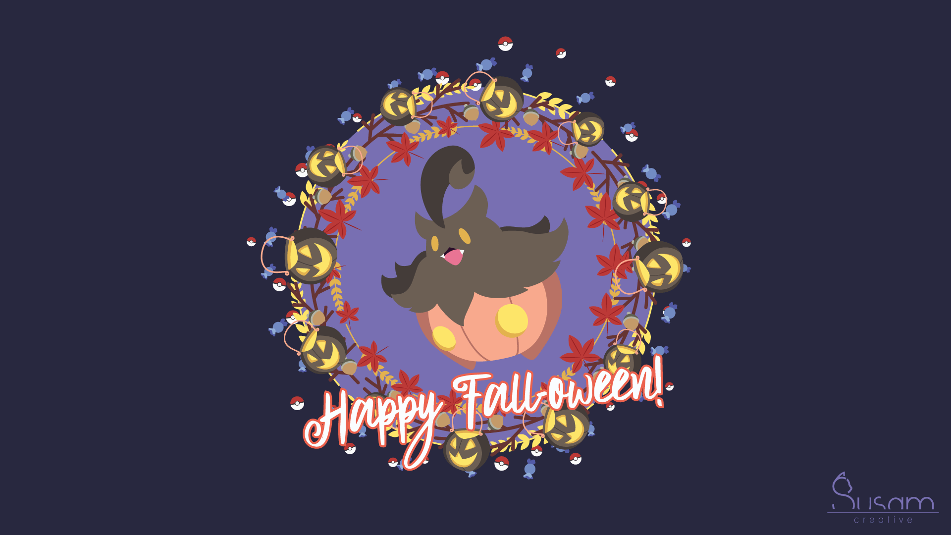 1920x1080 October 2017 Wallpaper Pokemon Halloween