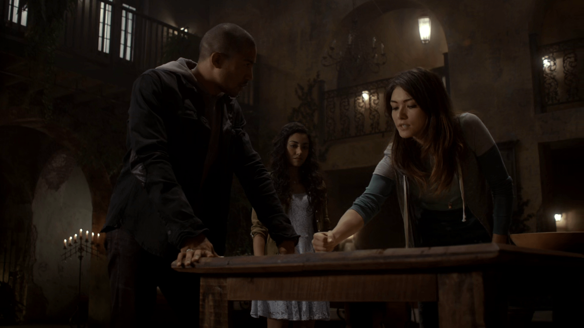 1920x1080 Marcel and Sophie. The Vampire Diaries