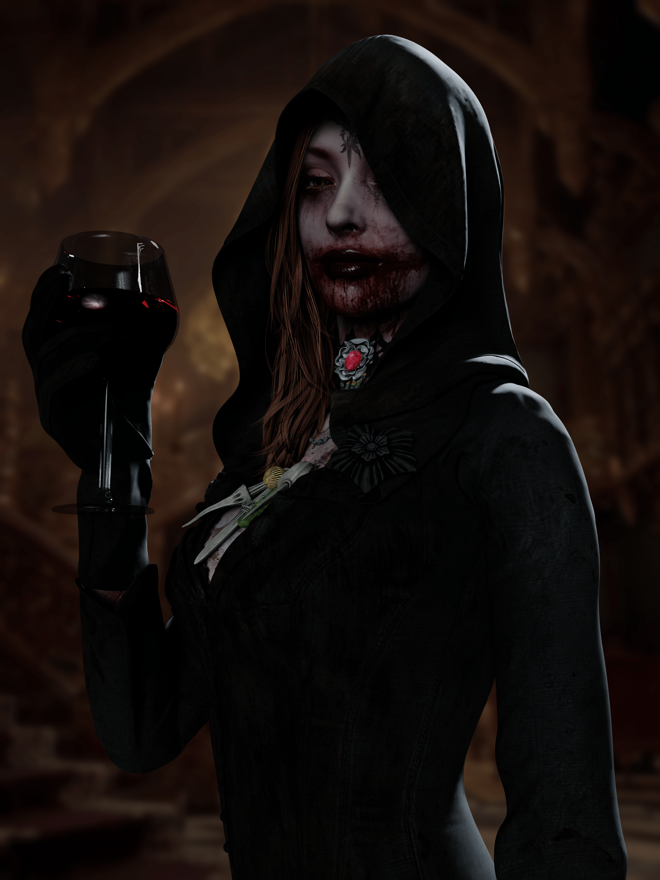 2250x3000 favorite characters, Bela Dimitrescu