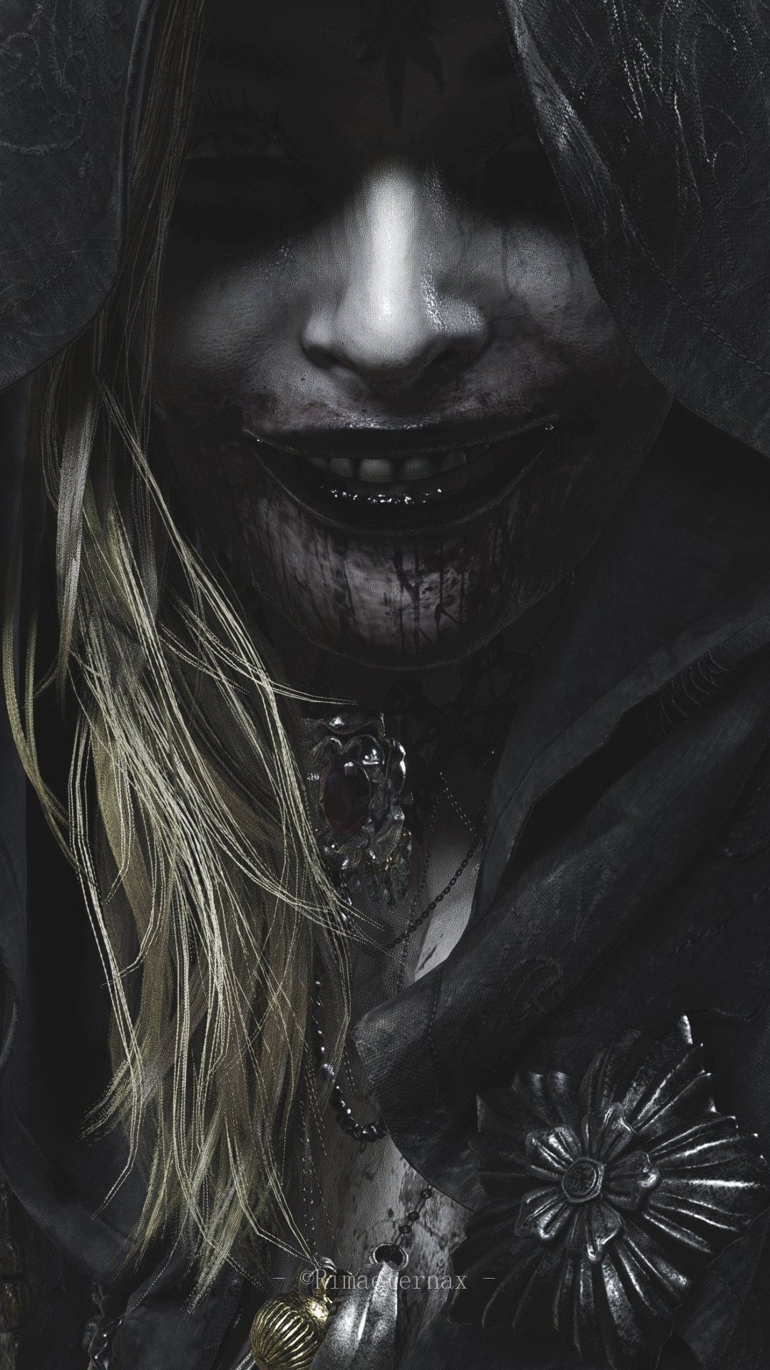1080x1920 Bela Dimitrescu. Resident evil girl