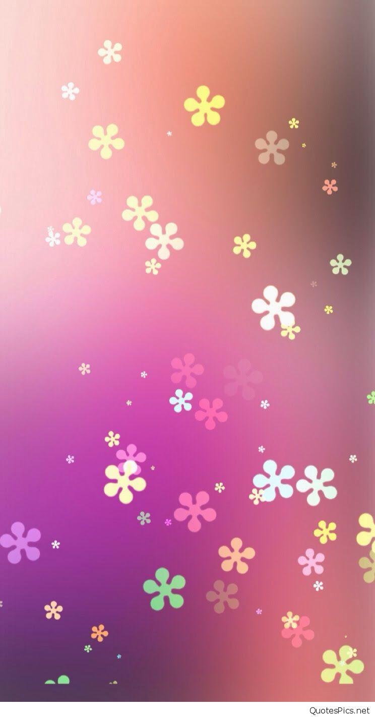744x1422 Cute Girly Design Wallpaper