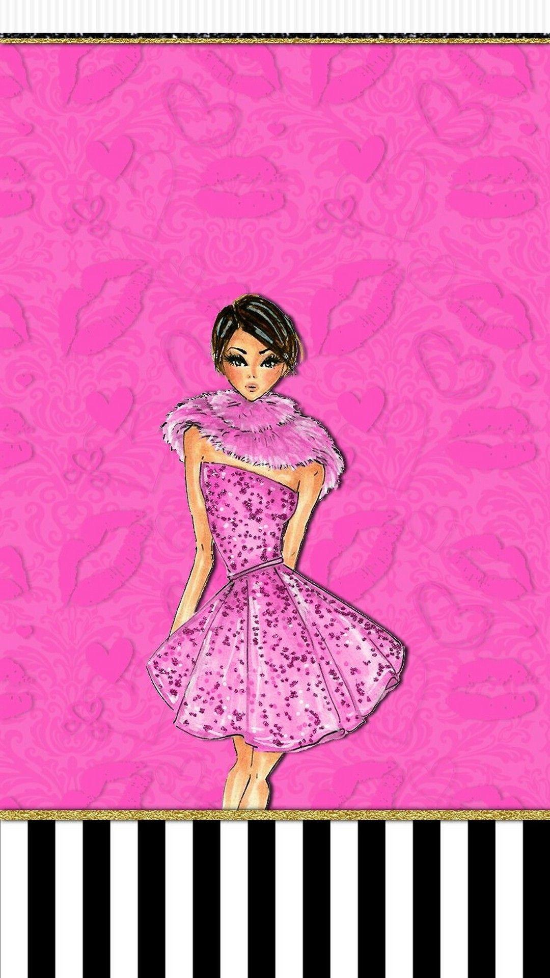 1080x1920 Cute Girly Wallpaper Pink Android Android Wallpaper