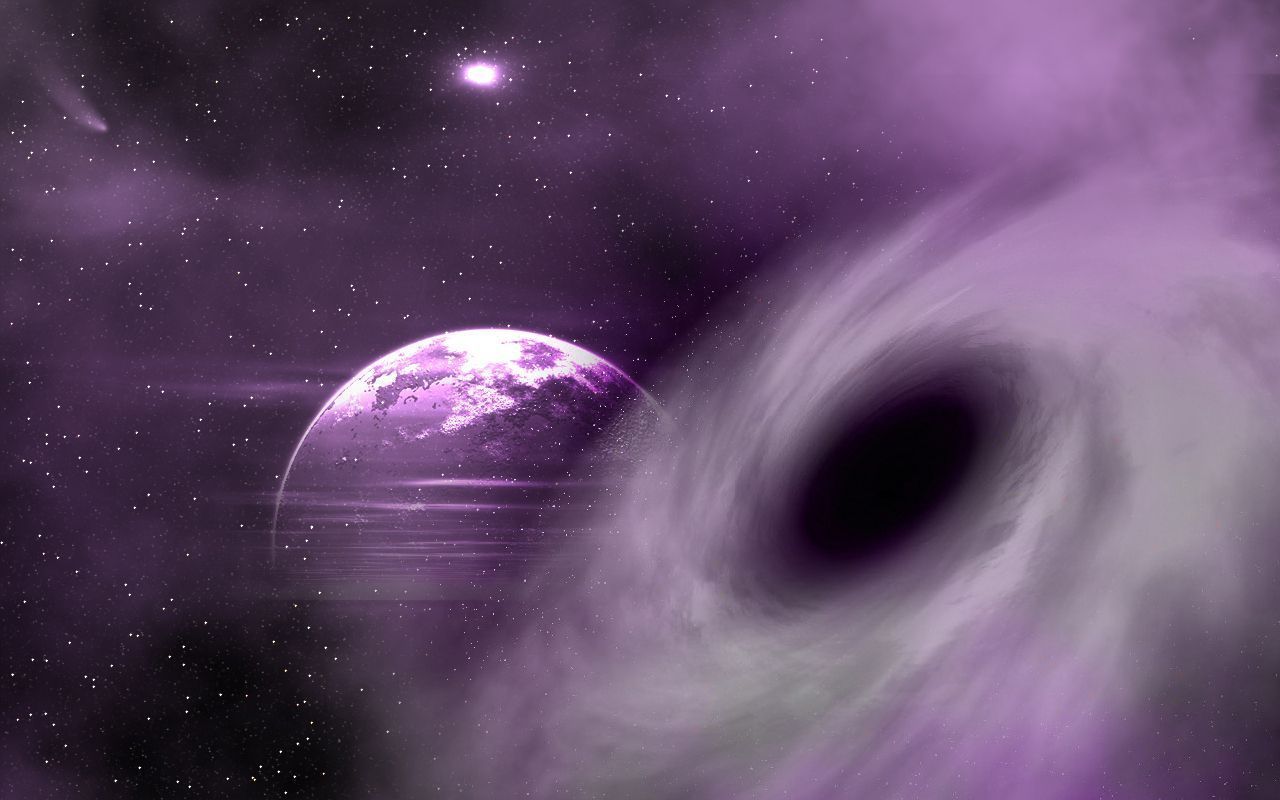 1280x800 Black Hole wallpaper for mobile phone