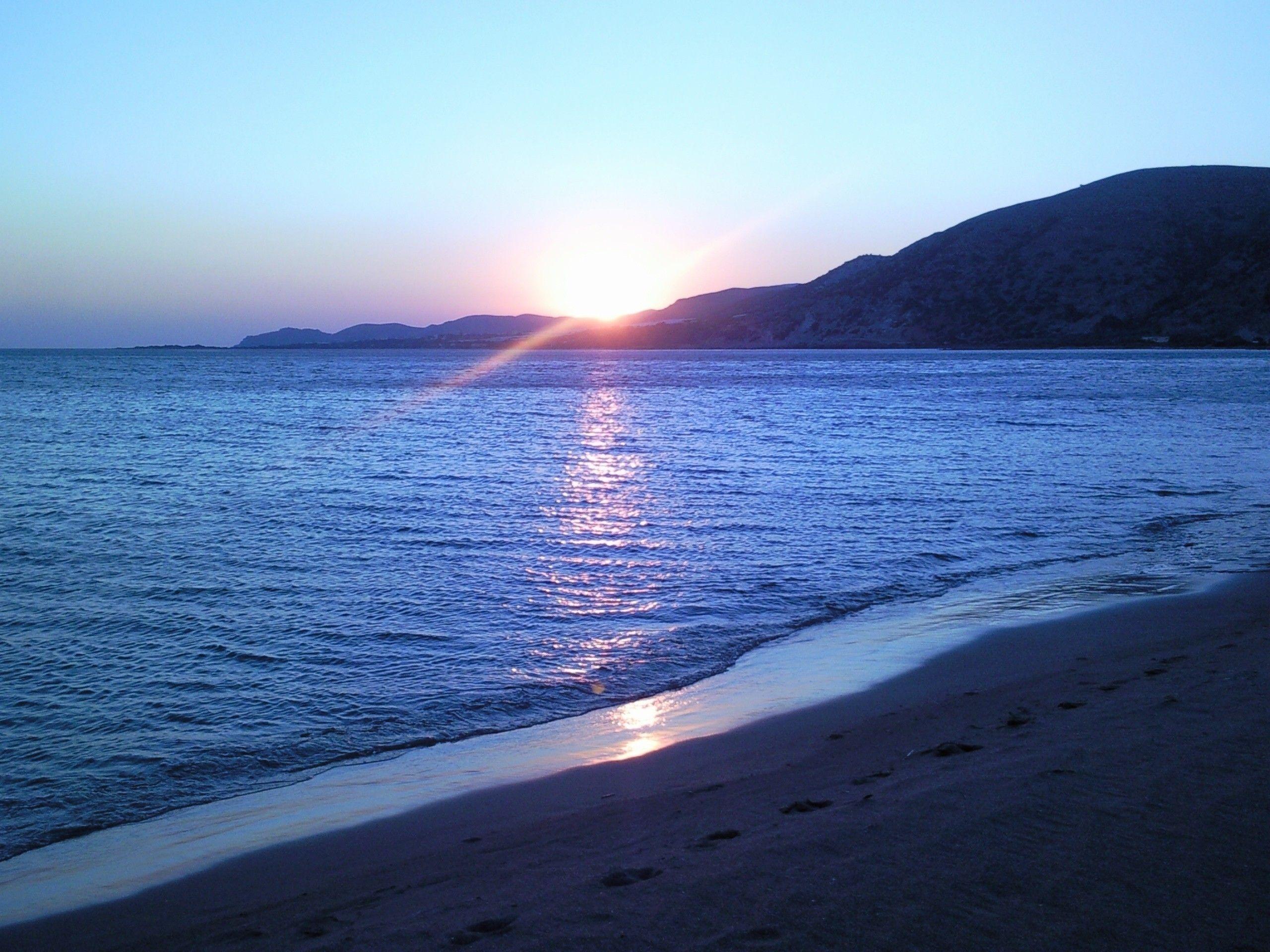 2560x1920 Crete Chania Palaioxora Beach Summer Greece Romantic