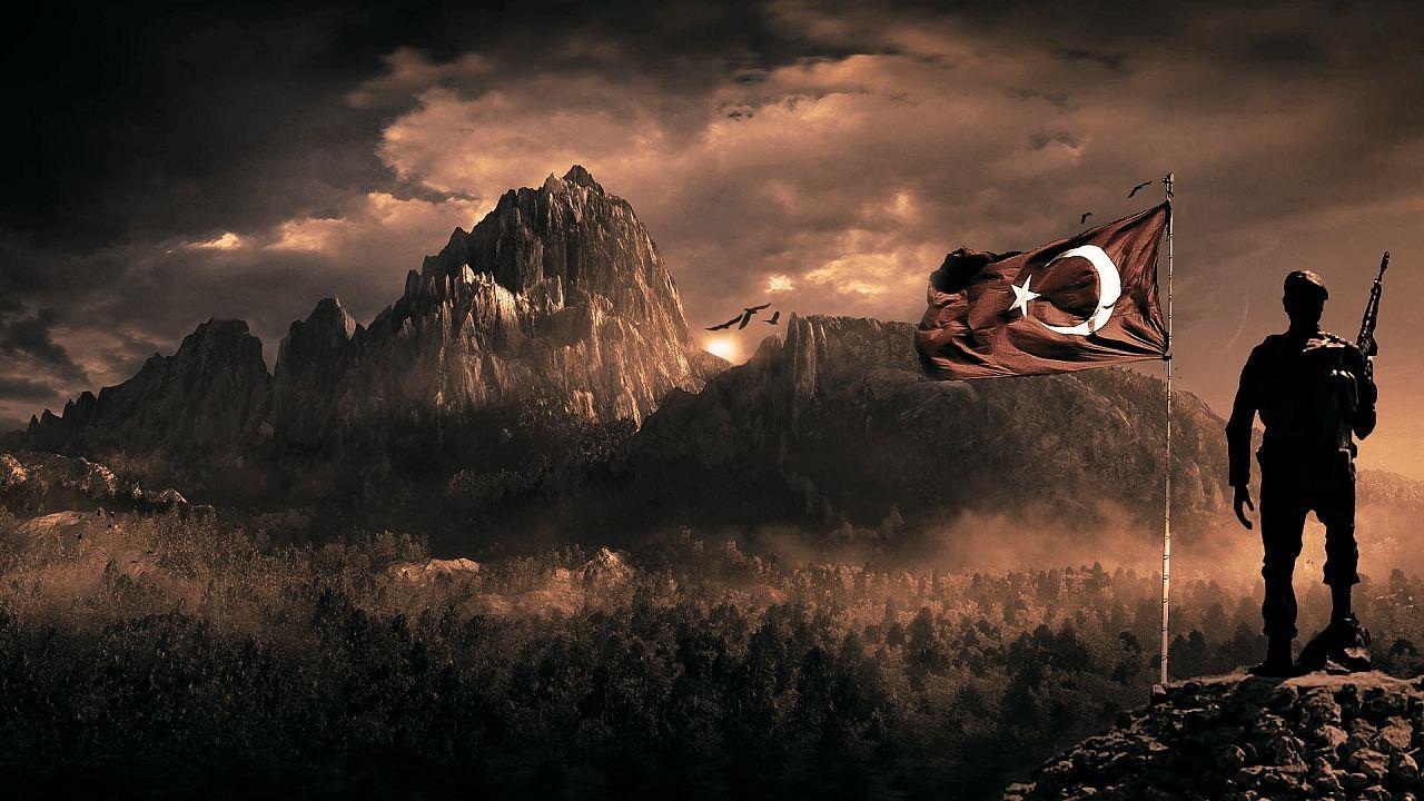 1280x720 Flag Of Turkey Wallpaper